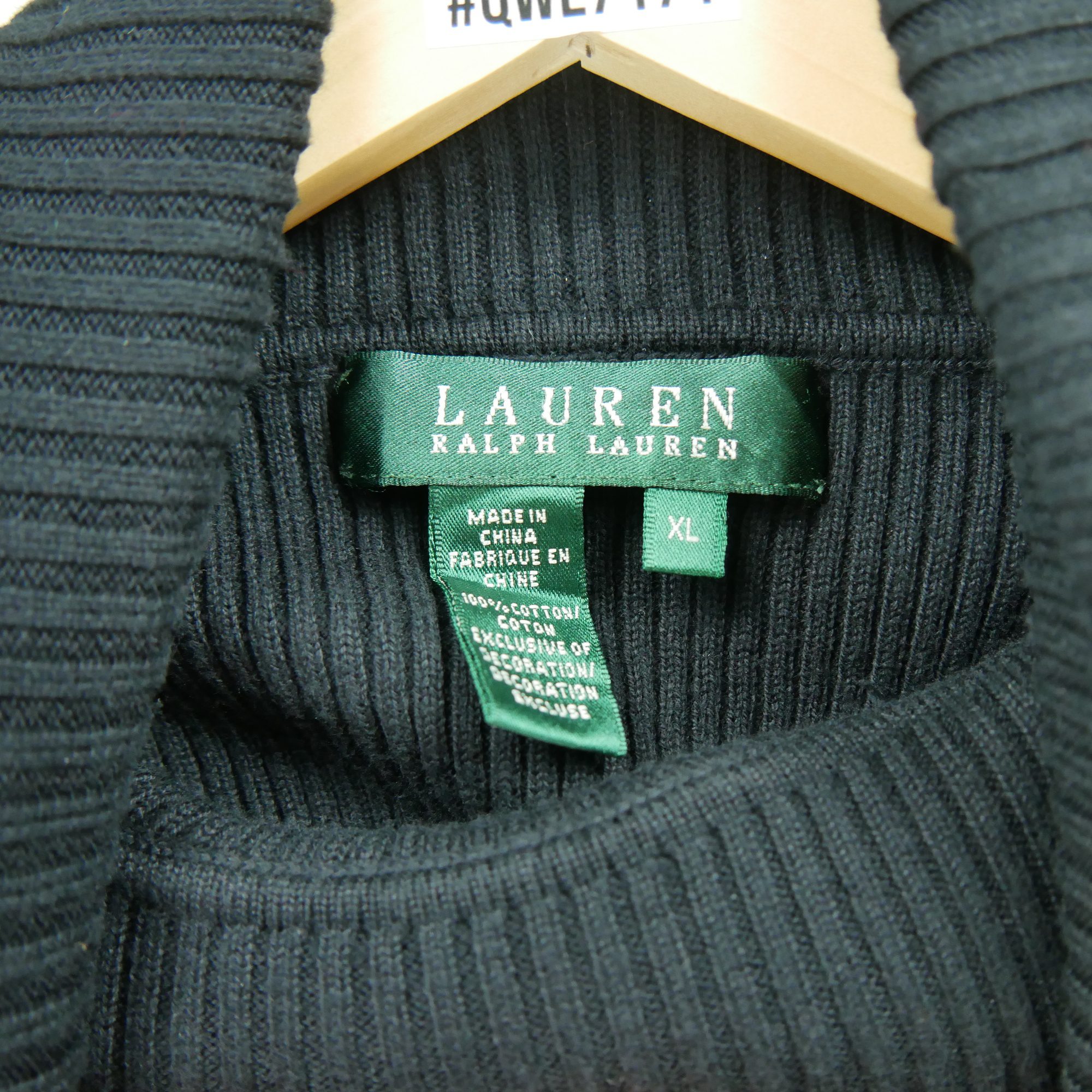 Pull Femme  col roulé Noir 5