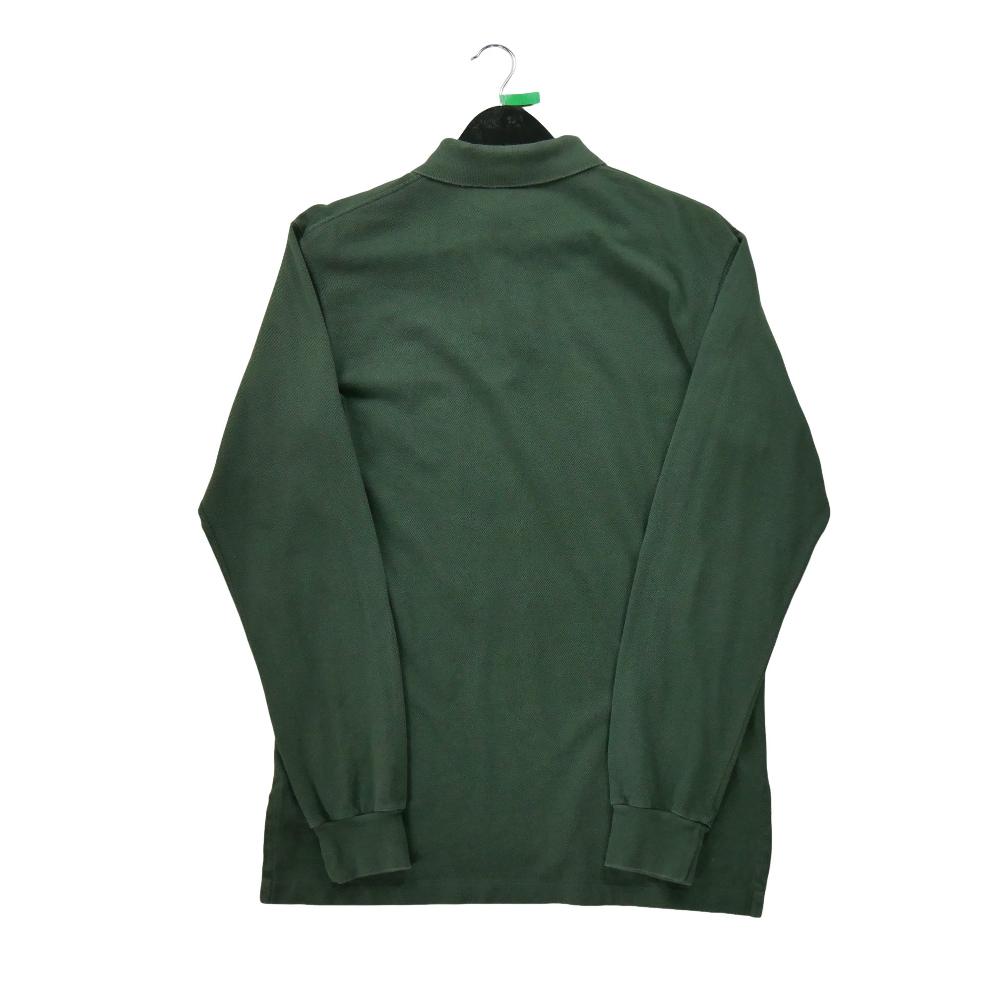 Polo manches longues Homme  Vert 2