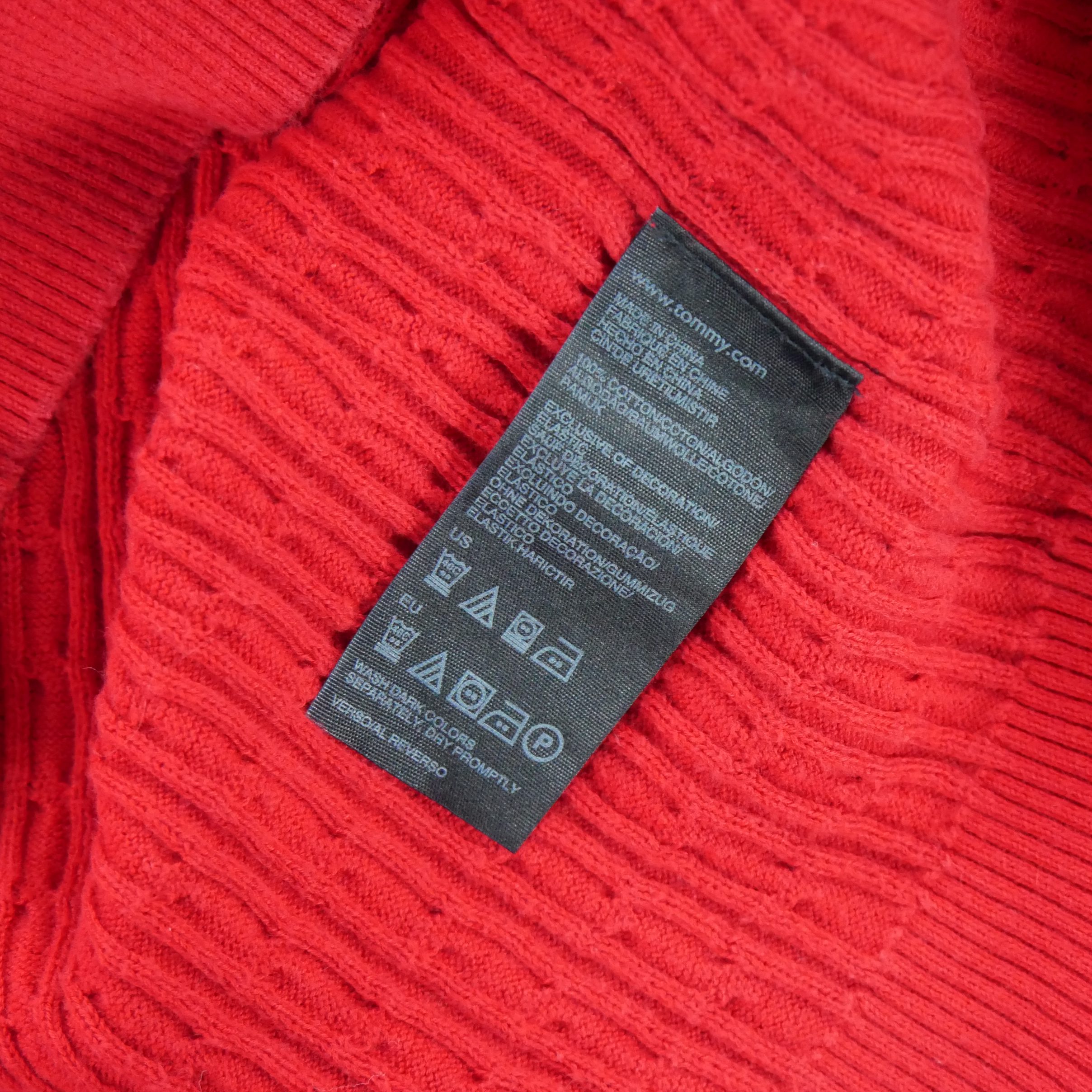 Pull Femme  en maille torsadée Rouge 6