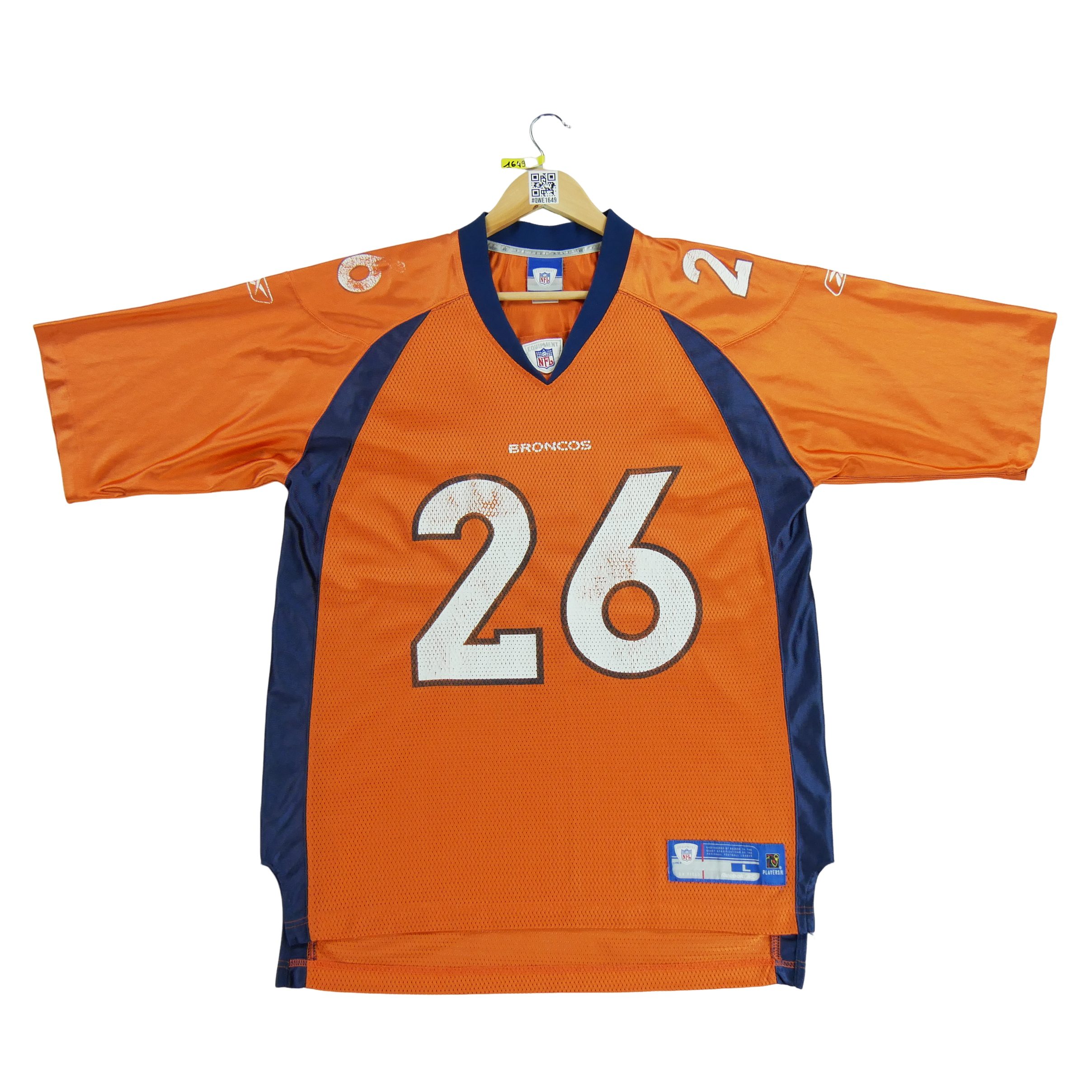Maillot Homme NFL Denver Broncos Orange 3