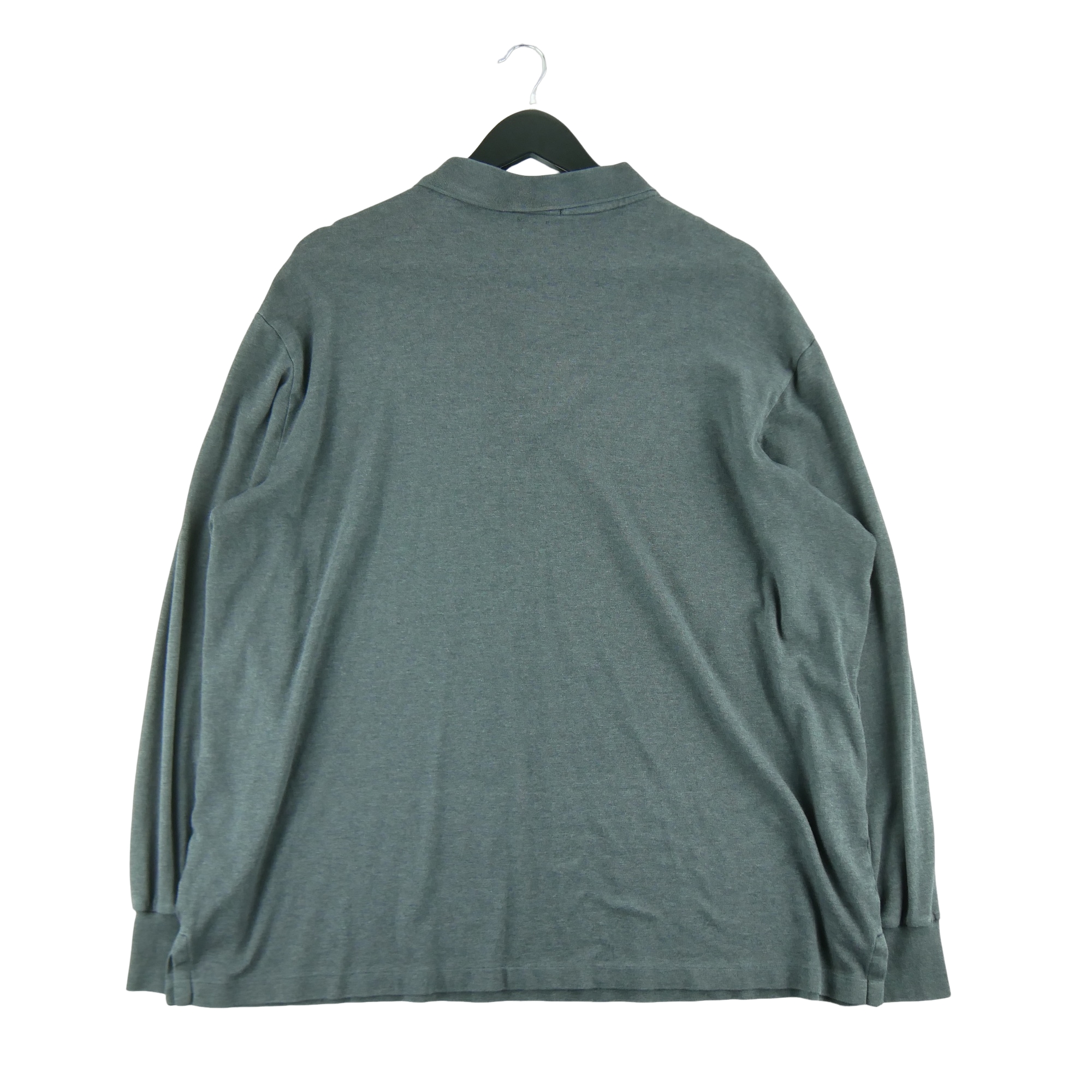 Polo manches longues Homme  Gris 2