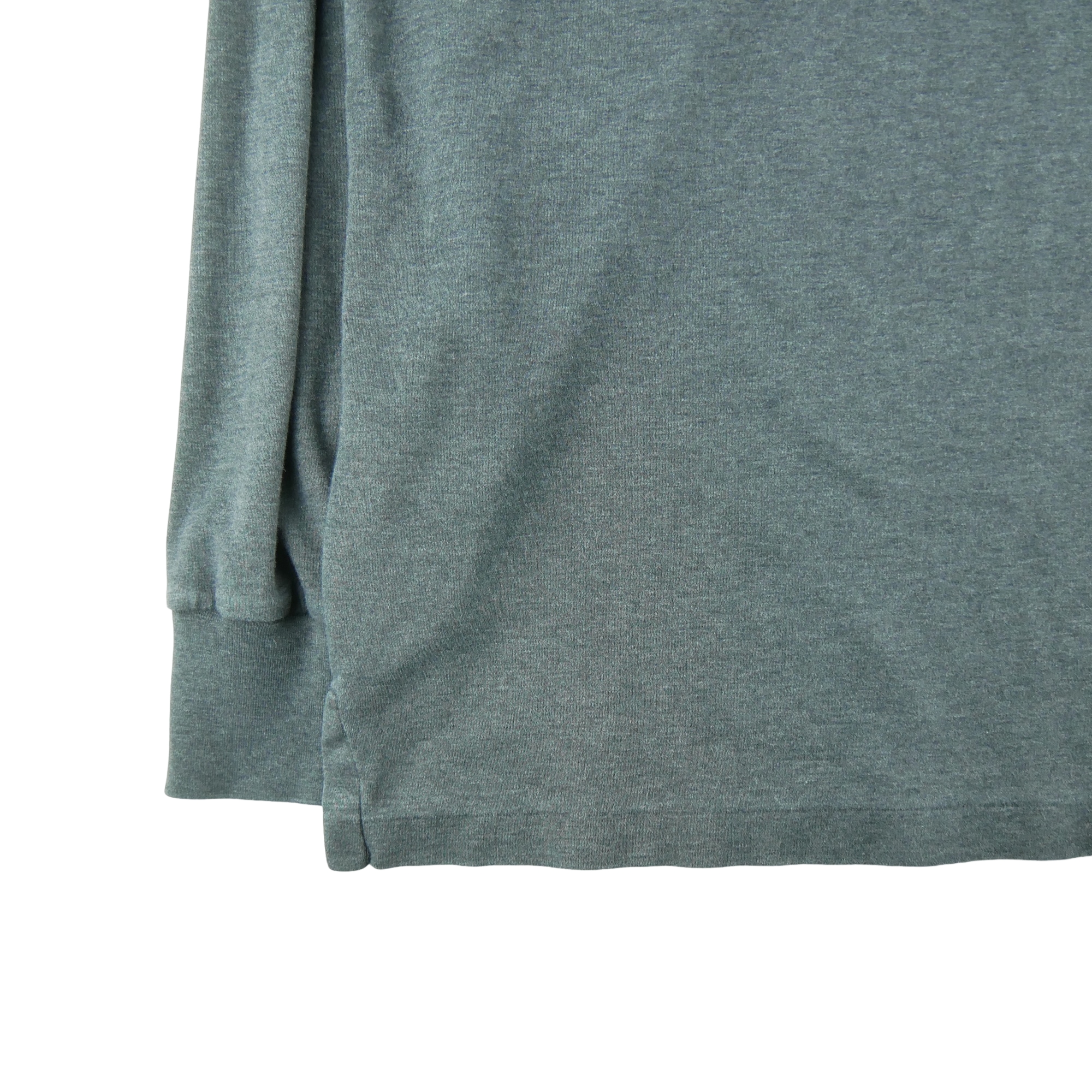 Polo manches longues Homme  Gris 4