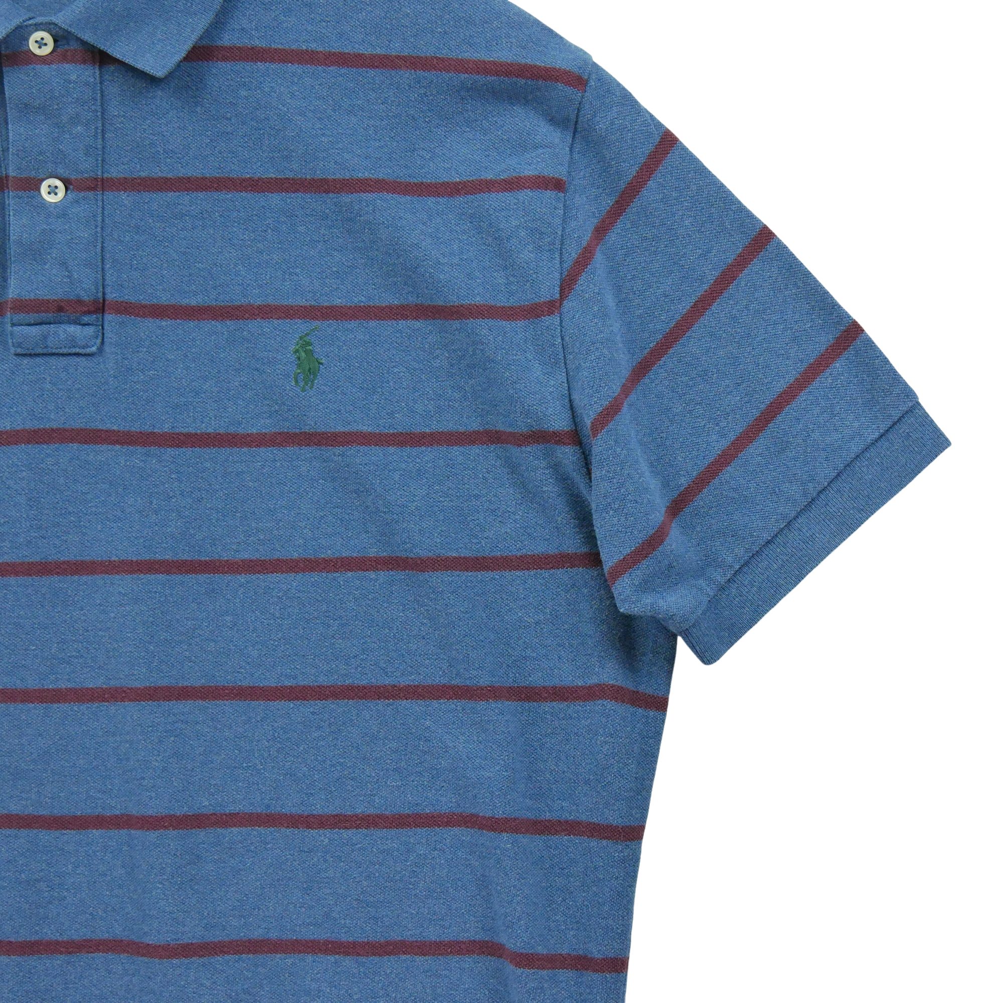 Polo manches courtes Homme  Bleu 4