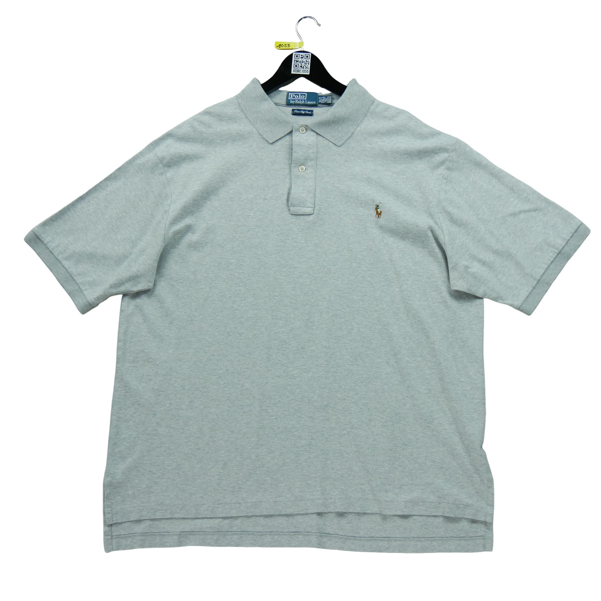 Polo manches courtes Homme  Gris 2