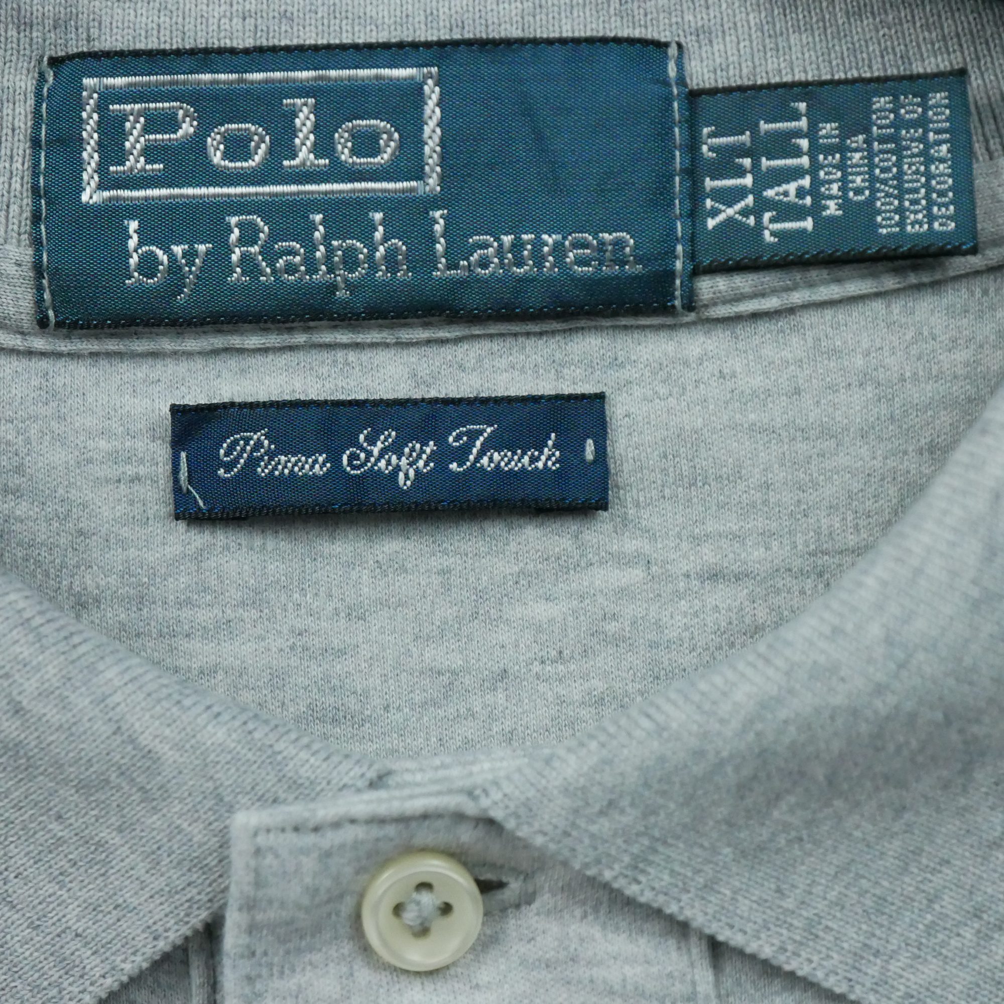 Polo manches courtes Homme  Gris 8