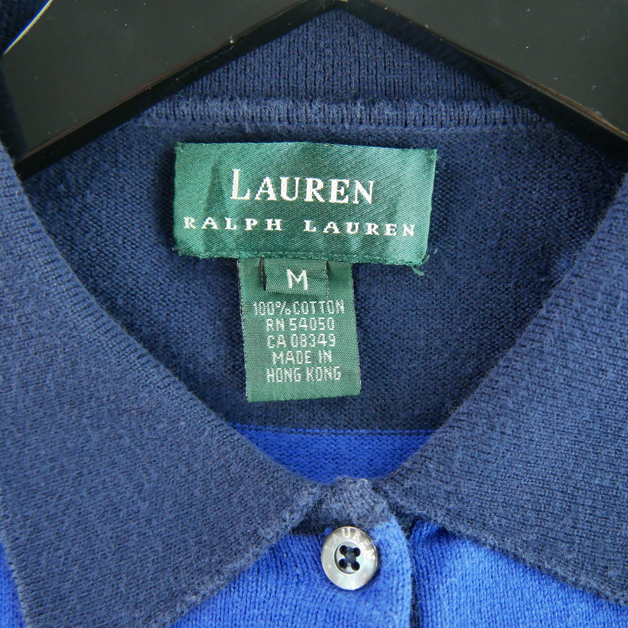 Polo manches longues Femme  Bleu 9