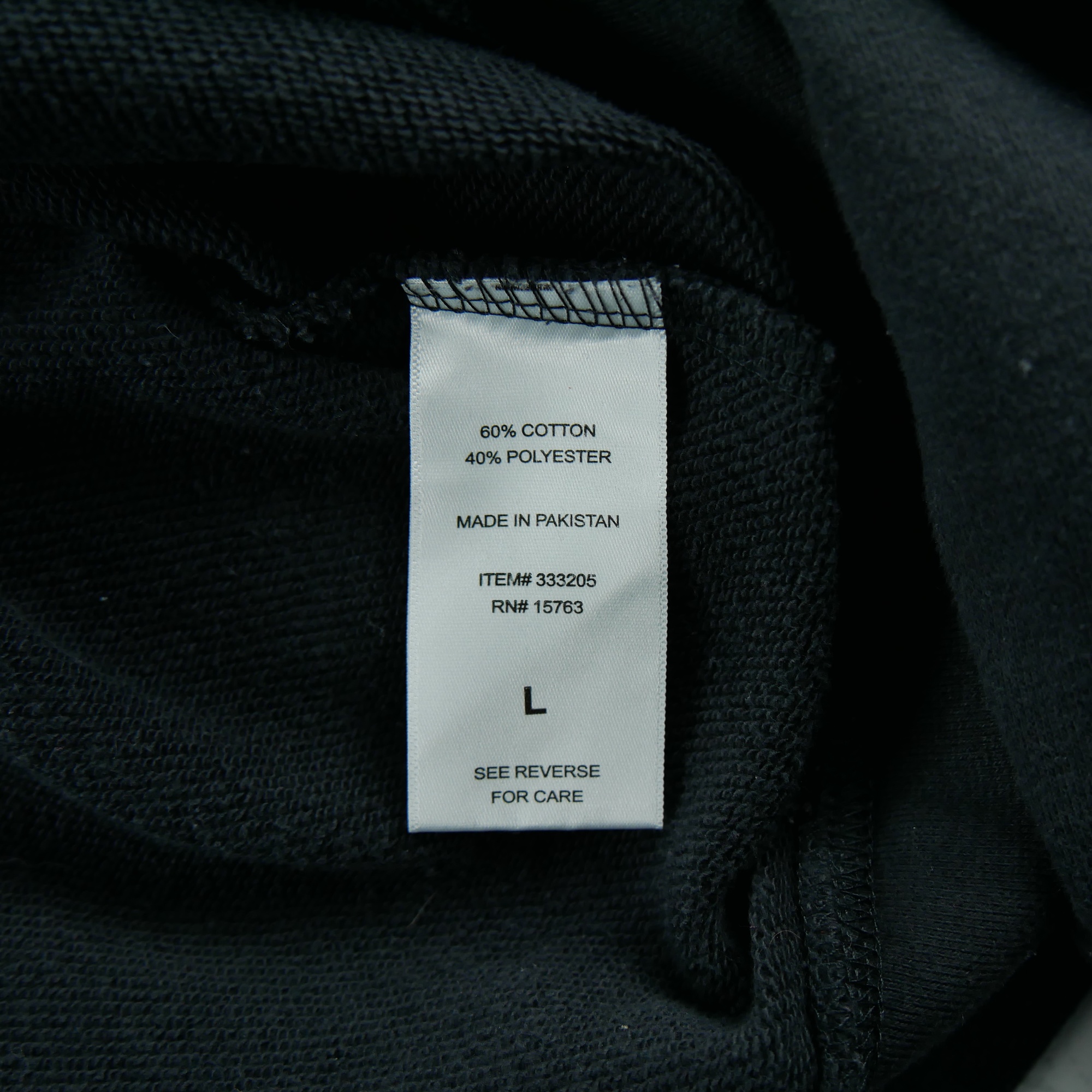 Sweat Homme  Noir 6