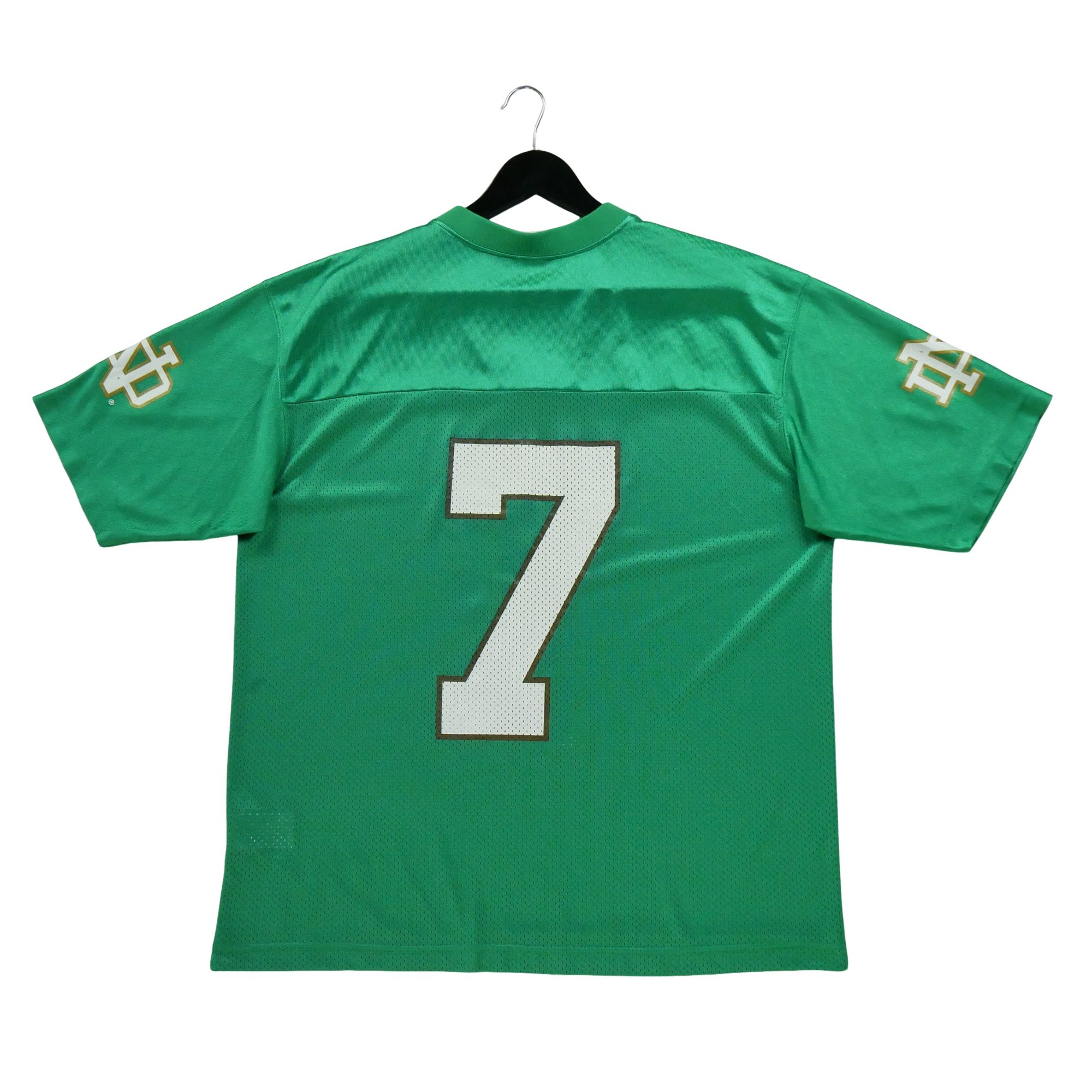 Maillot Homme NCAA Notre Dame Vert 2