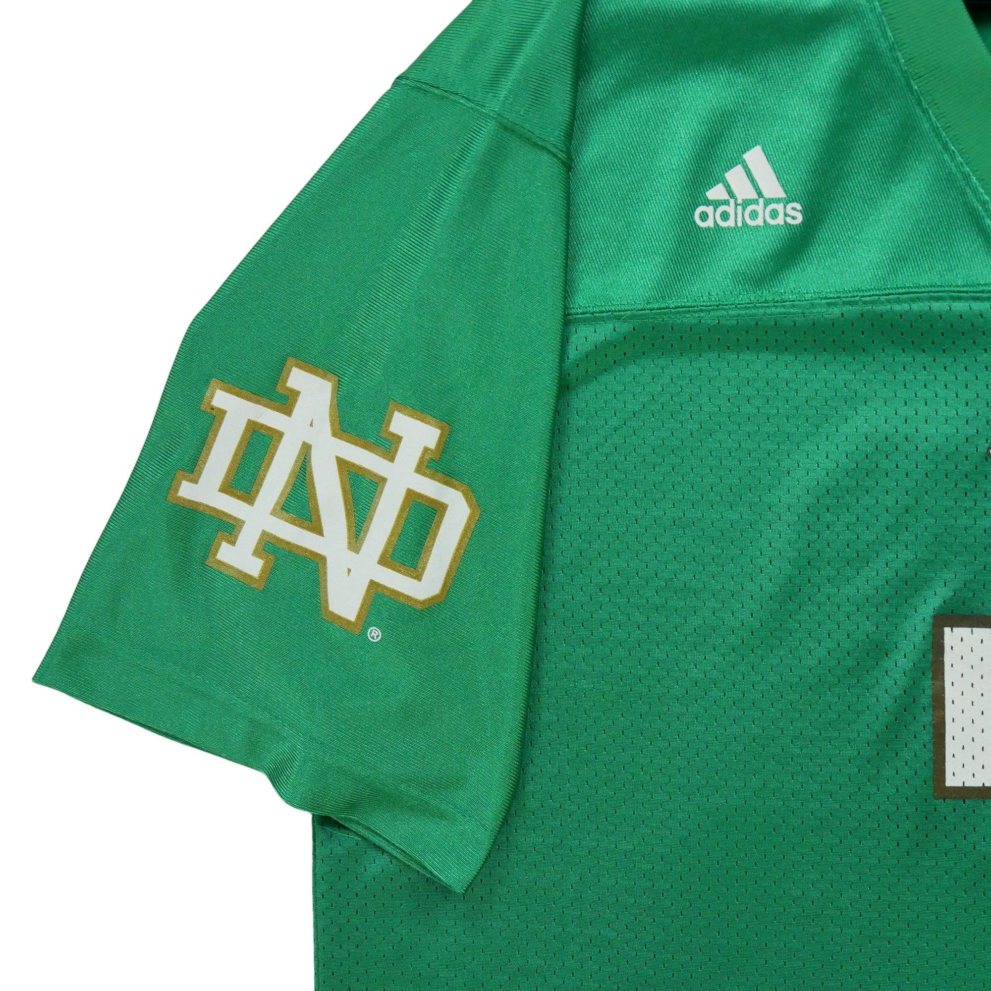 Maillot Homme NCAA Notre Dame Vert 6
