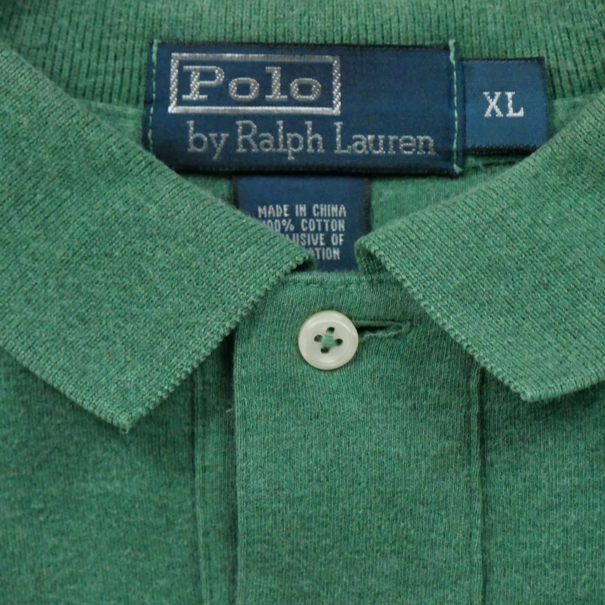 Polo manches longues Homme  Vert 10