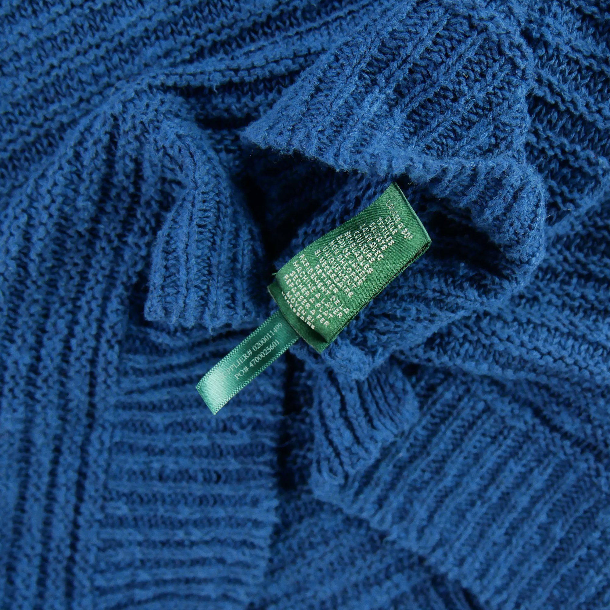 Pull Femme  en lin Bleu 5