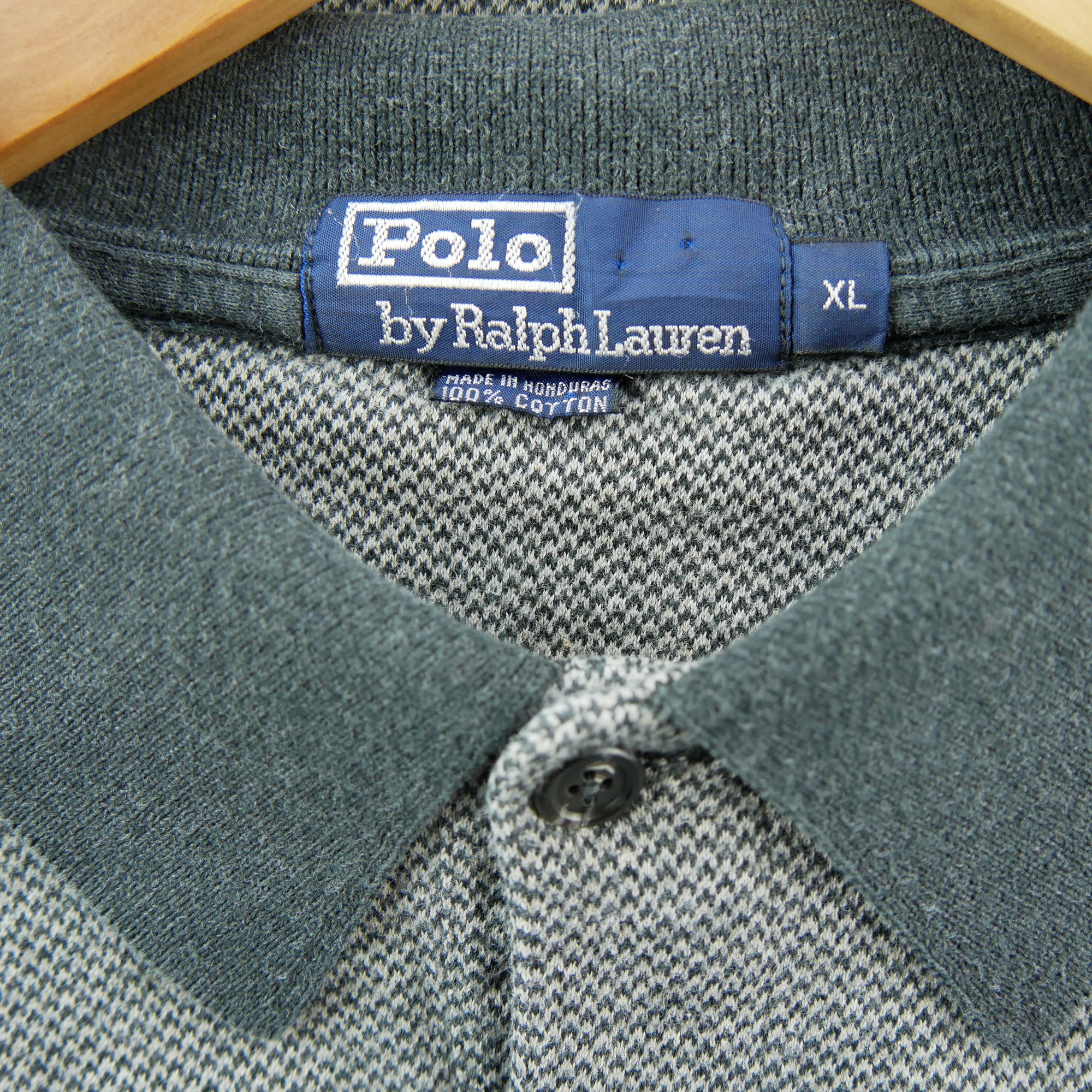 Polo manches longues Homme  Gris 7