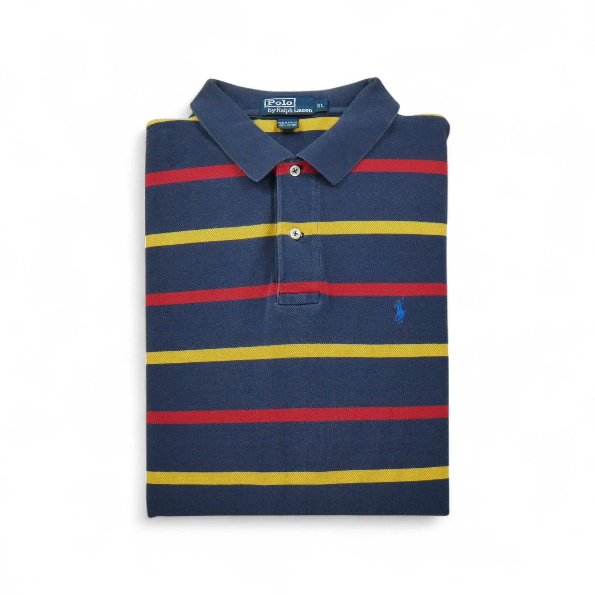 Polo manches longues Homme  Marine 1