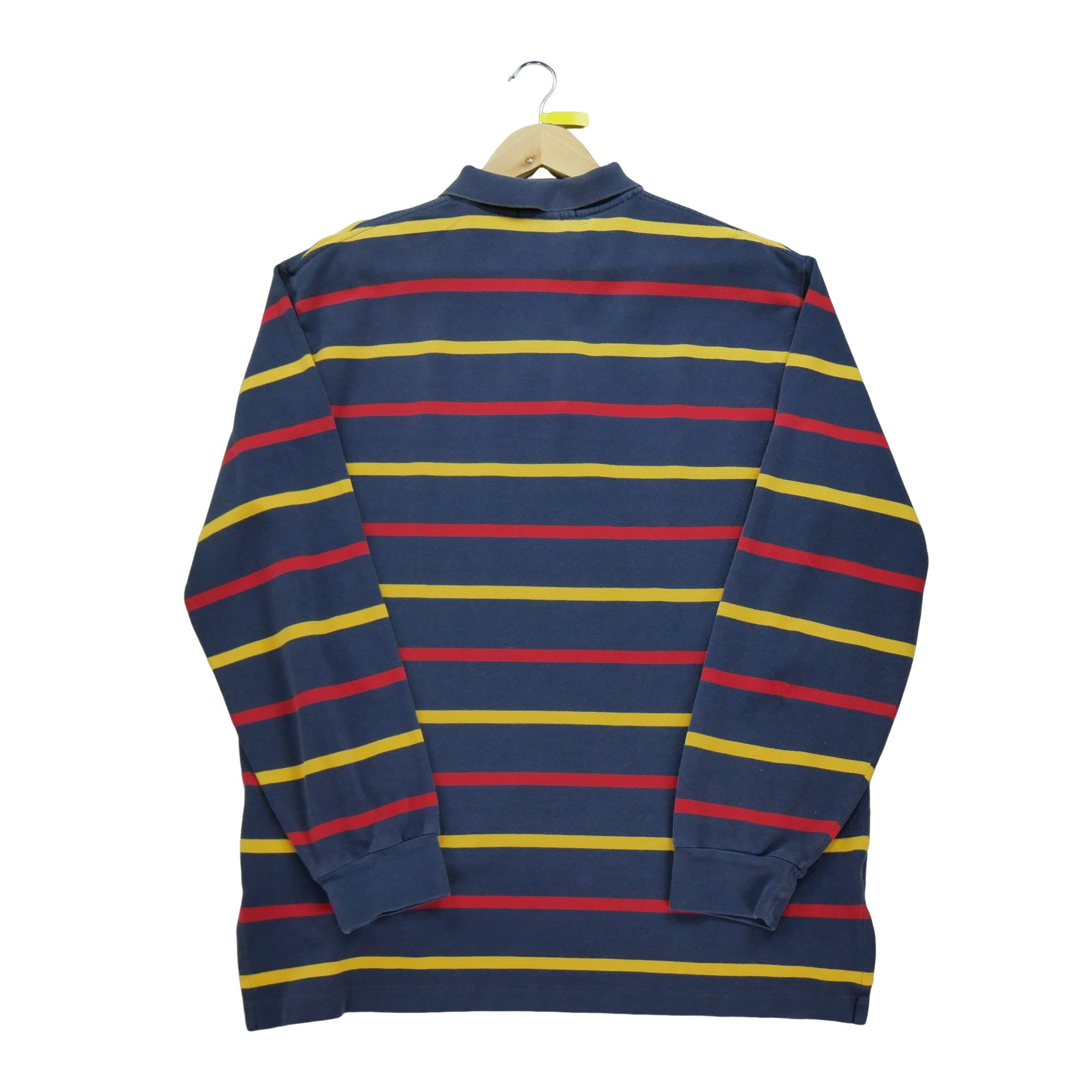 Polo manches longues Homme  Marine 3