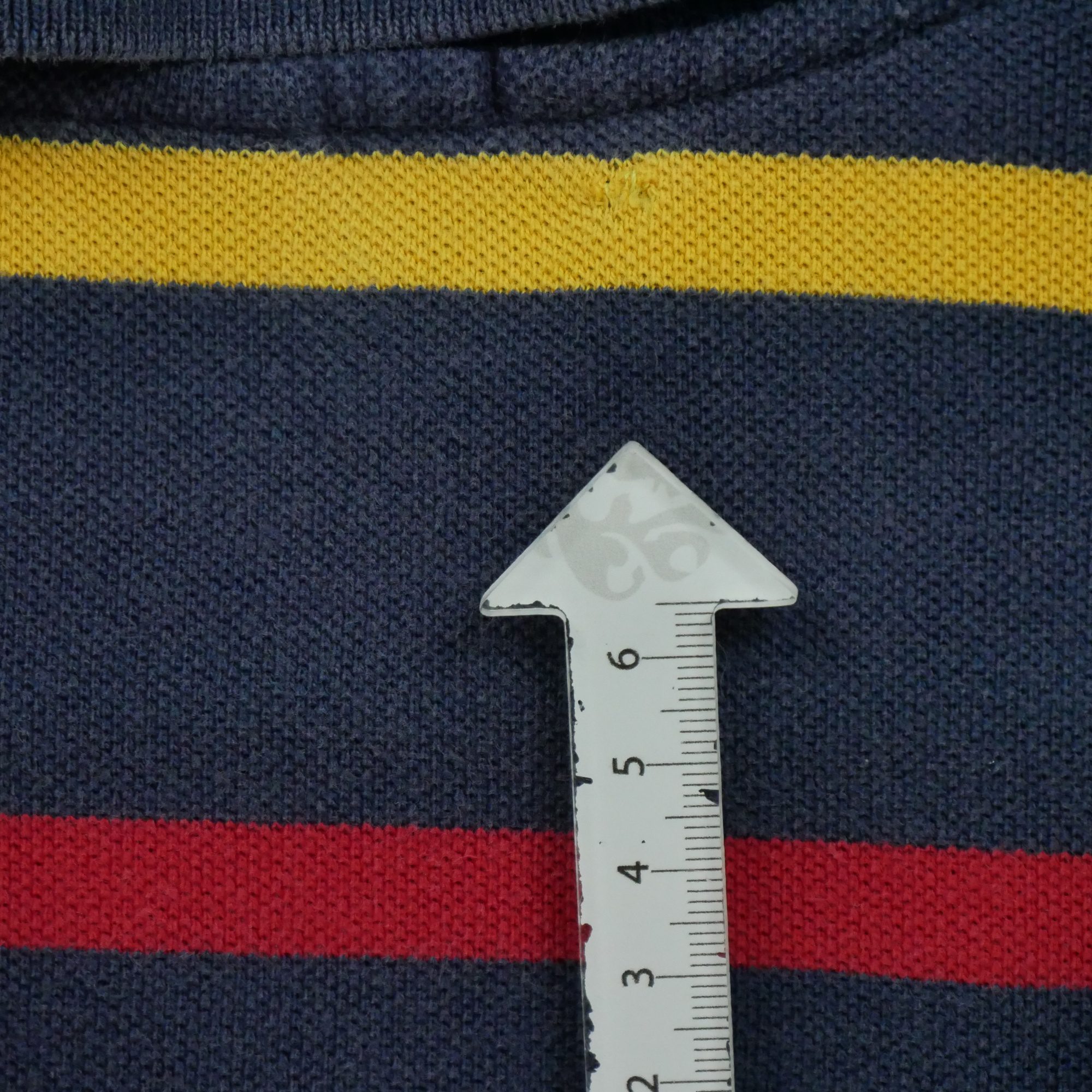 Polo manches longues Homme  Marine 7