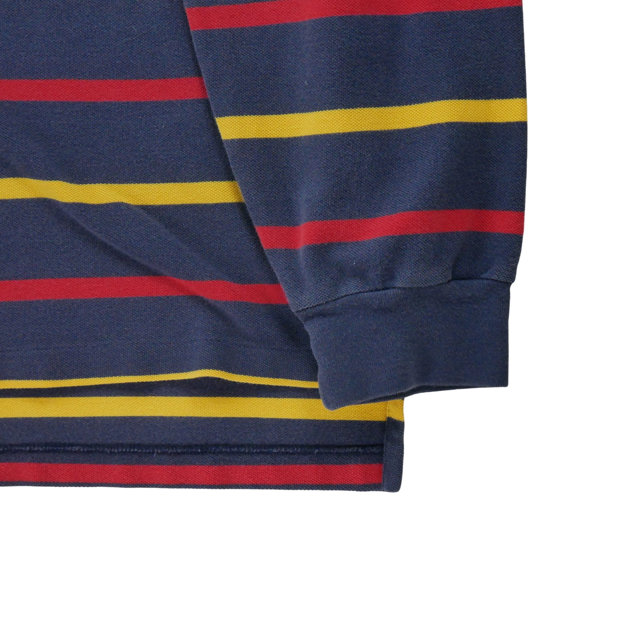 Polo manches longues Homme  Marine 8