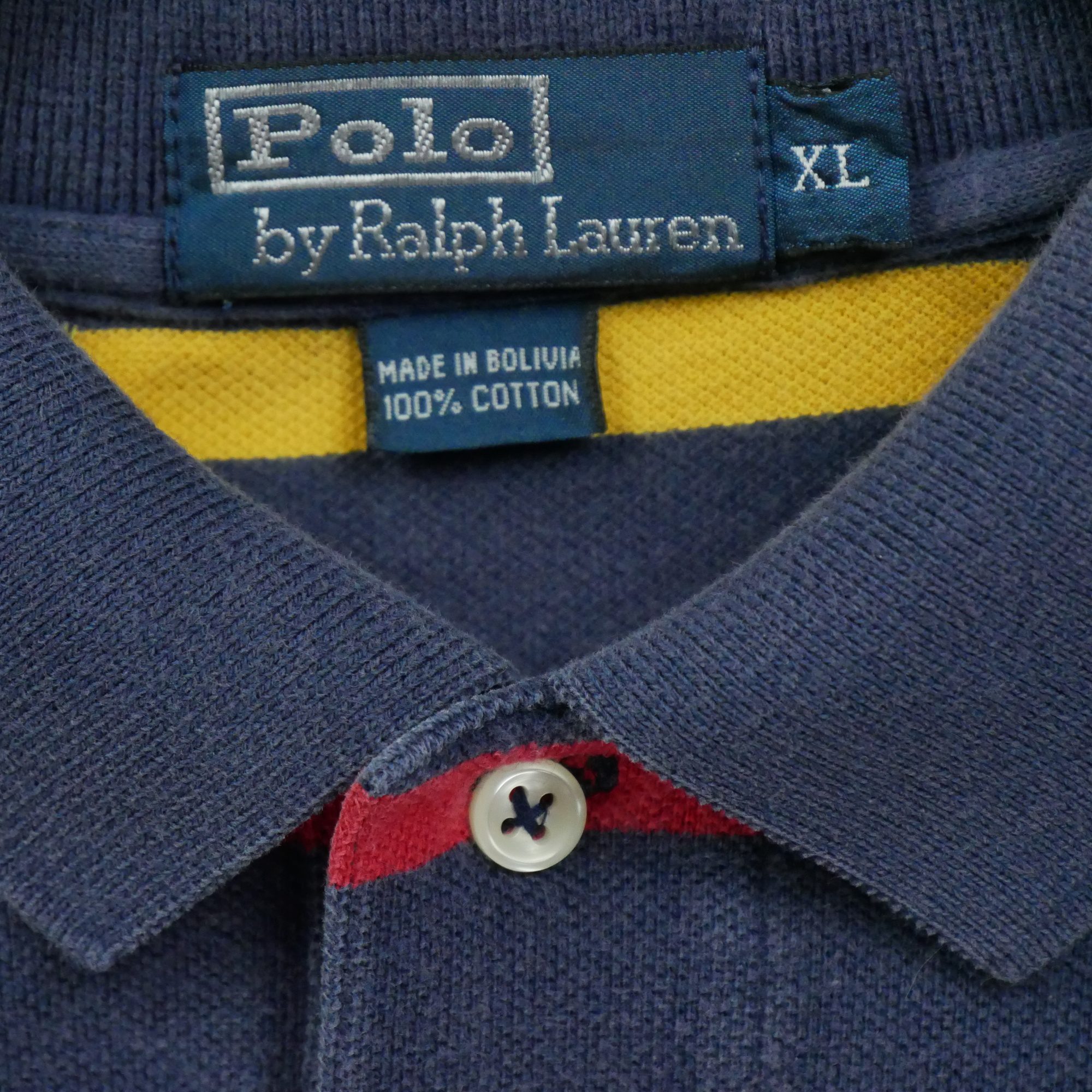 Polo manches longues Homme  Marine 9