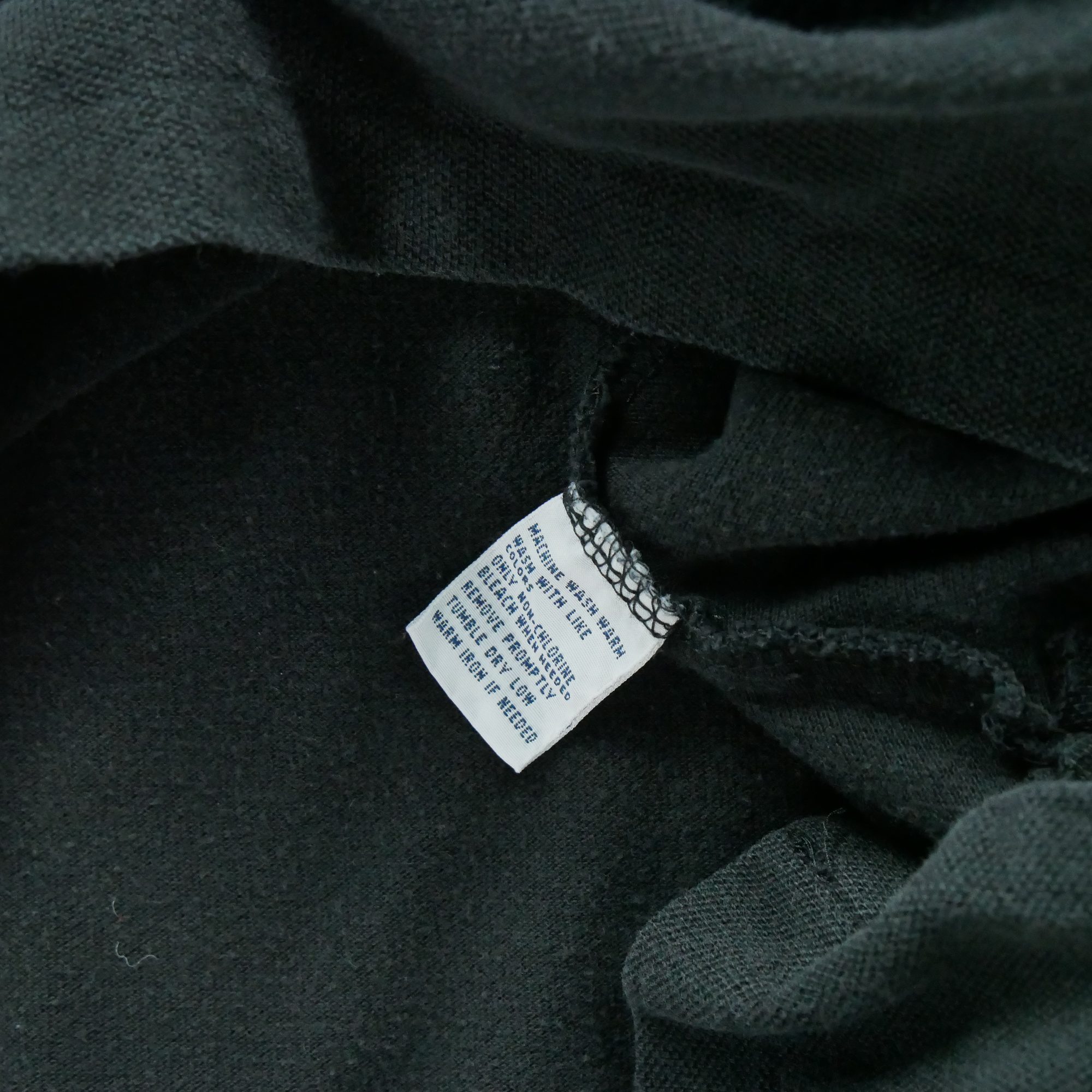 Polo manches longues Homme  Noir 7