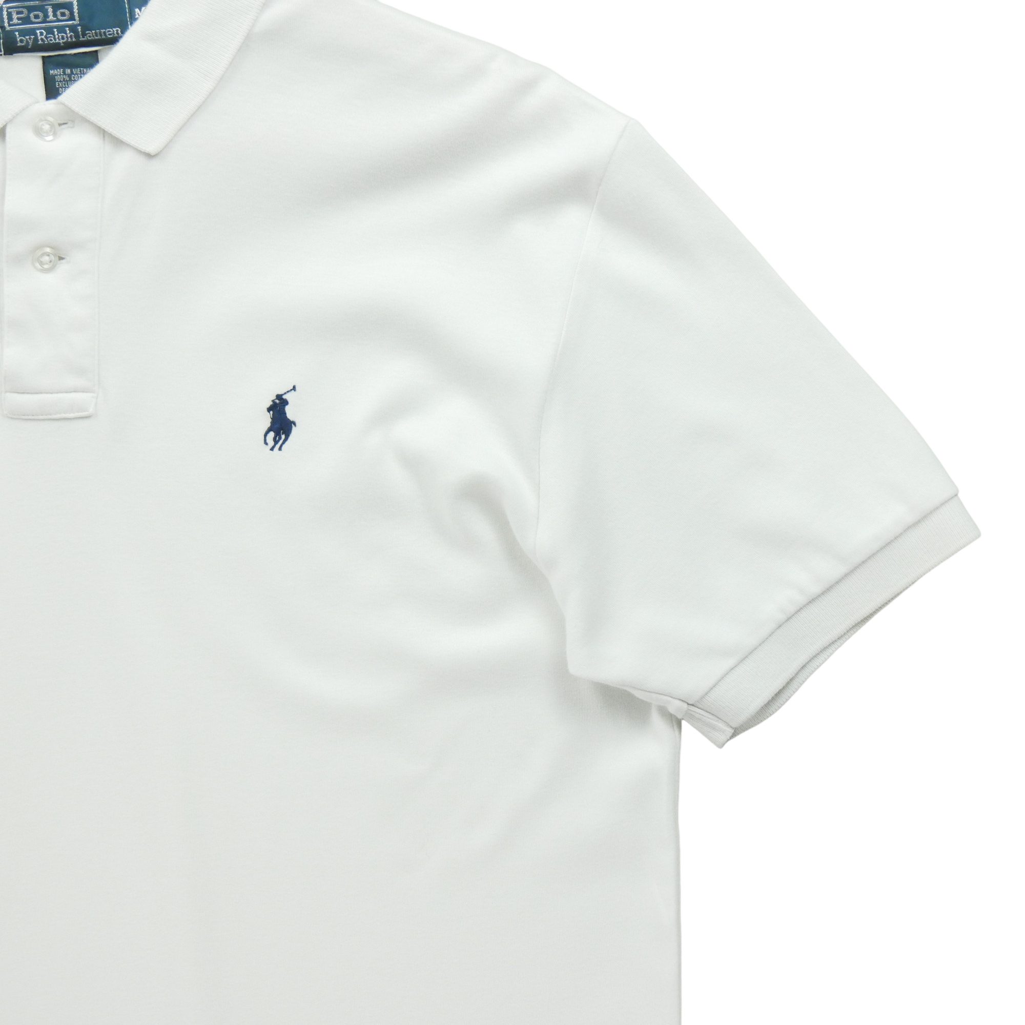 Polo manches courtes Homme  Blanc 5