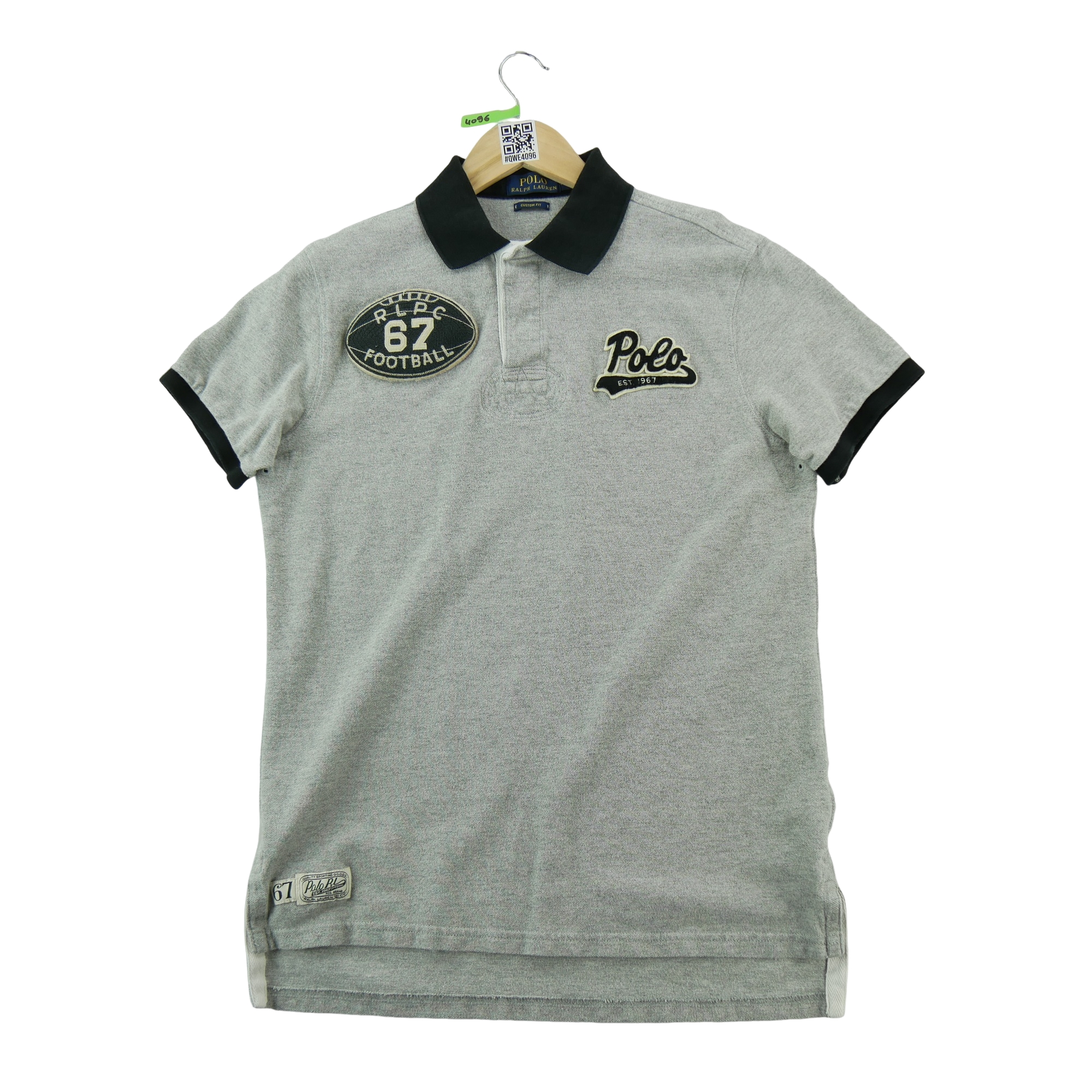 Polo manches courtes Homme  Gris 2