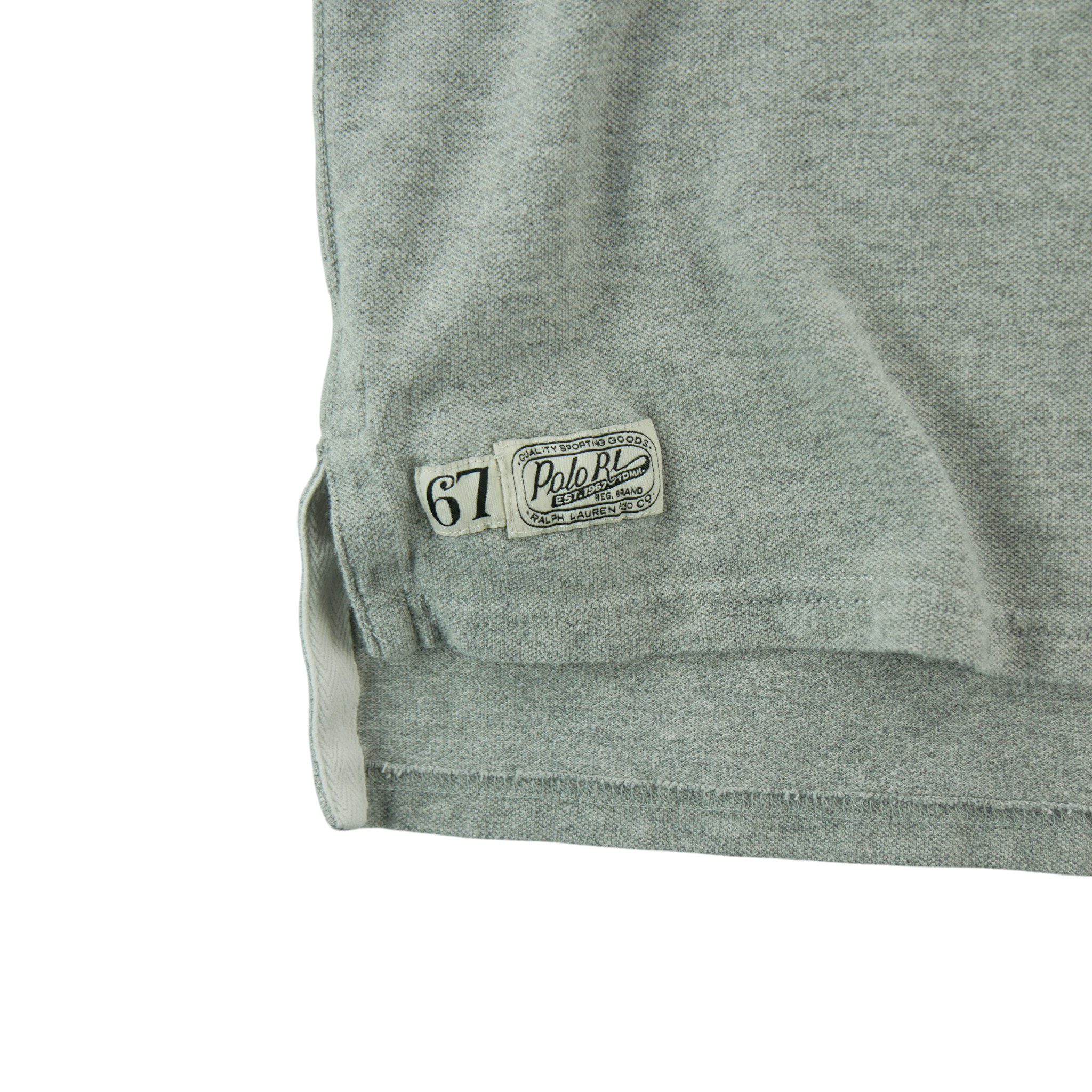 Polo manches courtes Homme  Gris 5
