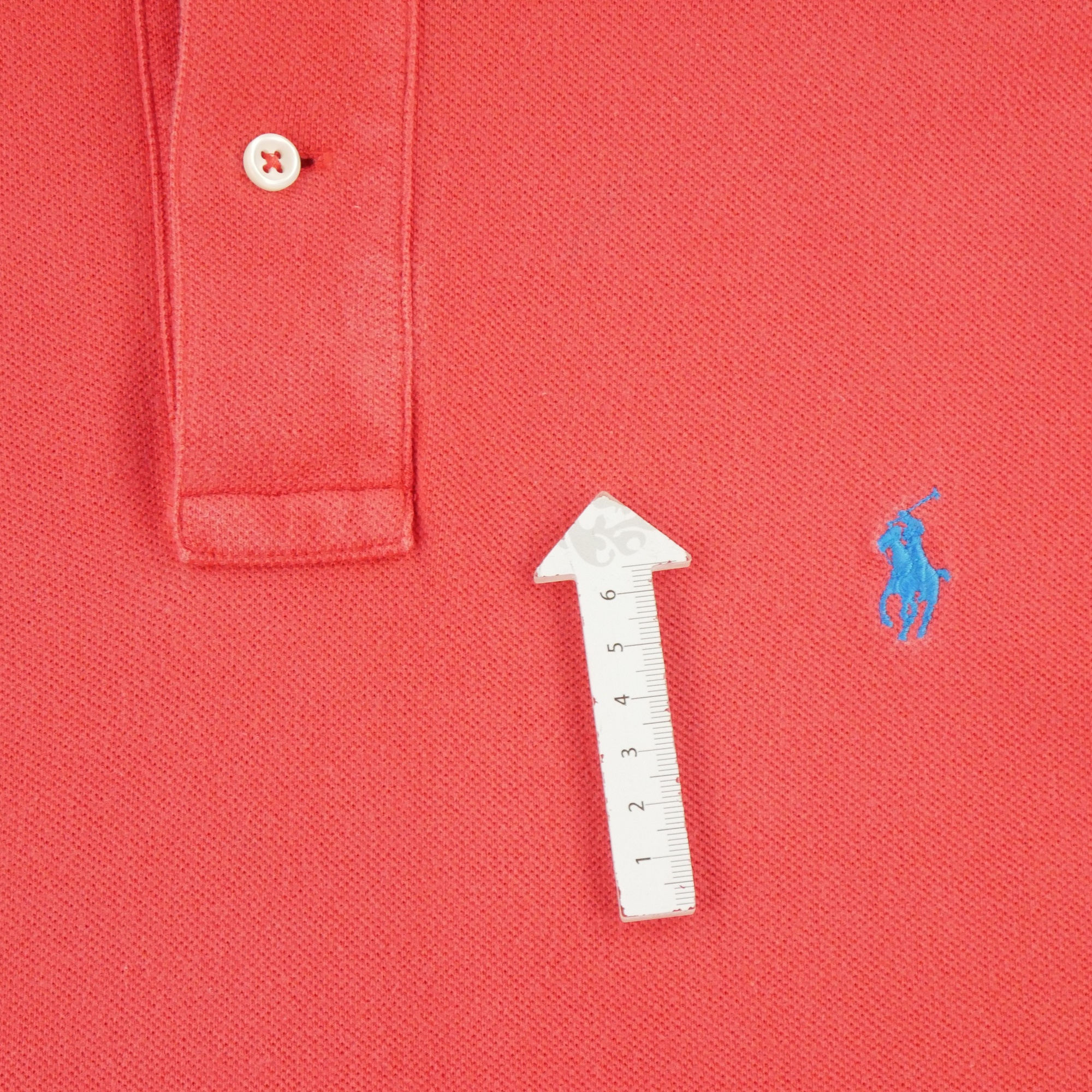 Polo manches courtes Homme  Rouge 7