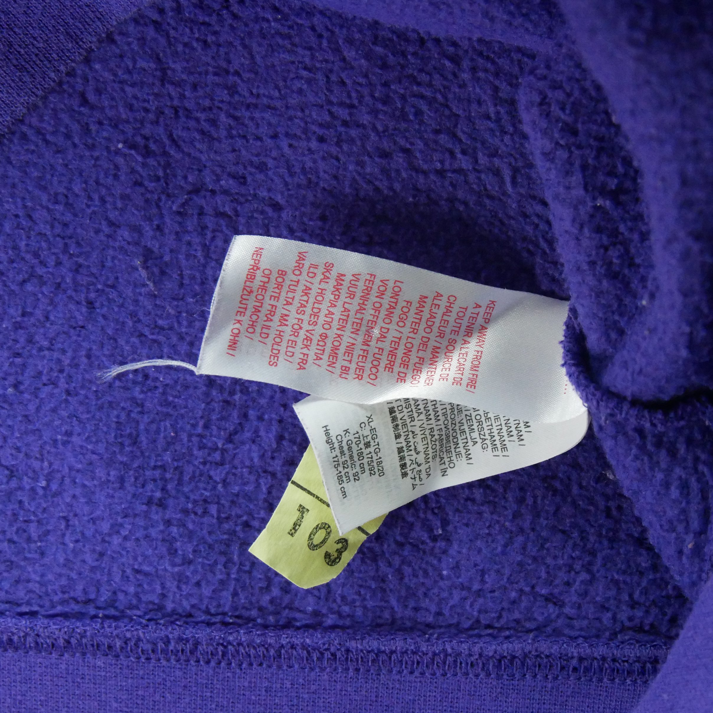 Sweat à capuche Femme NBA Violet 11