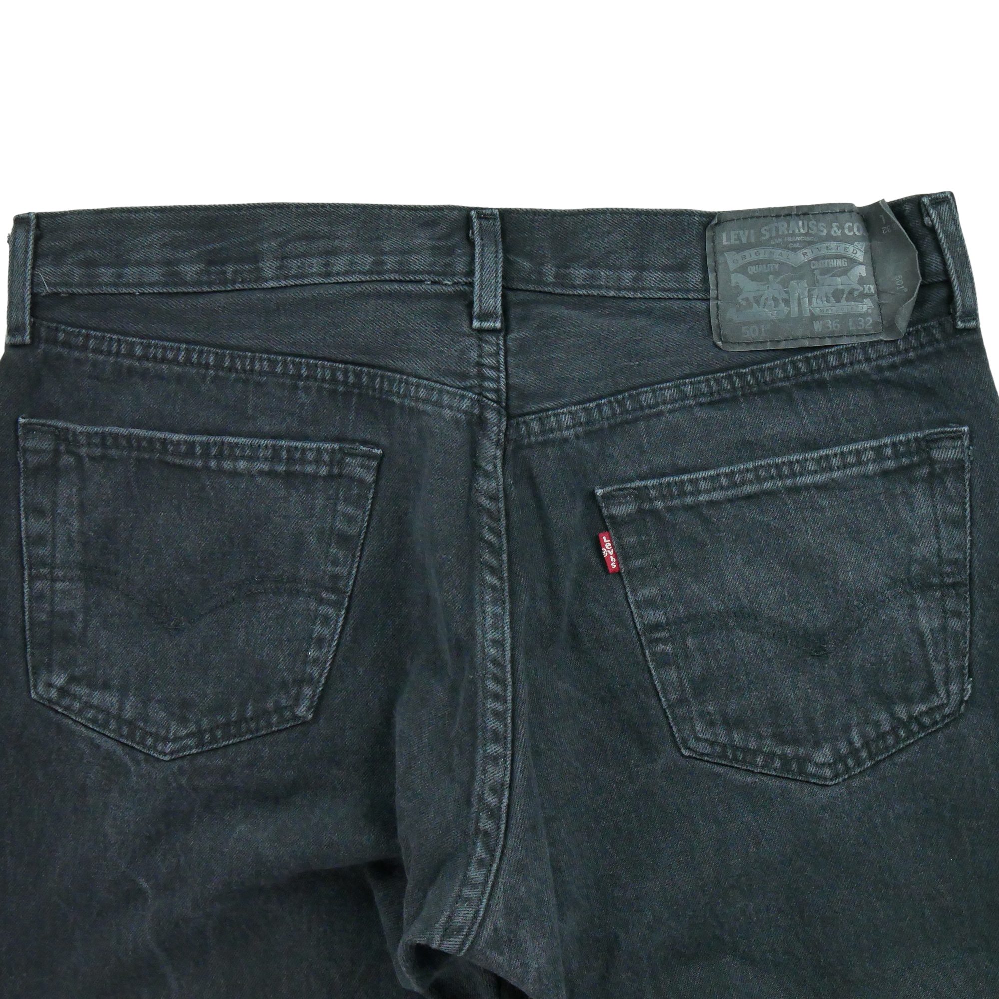 Jean Homme Levis 501 Noir 4