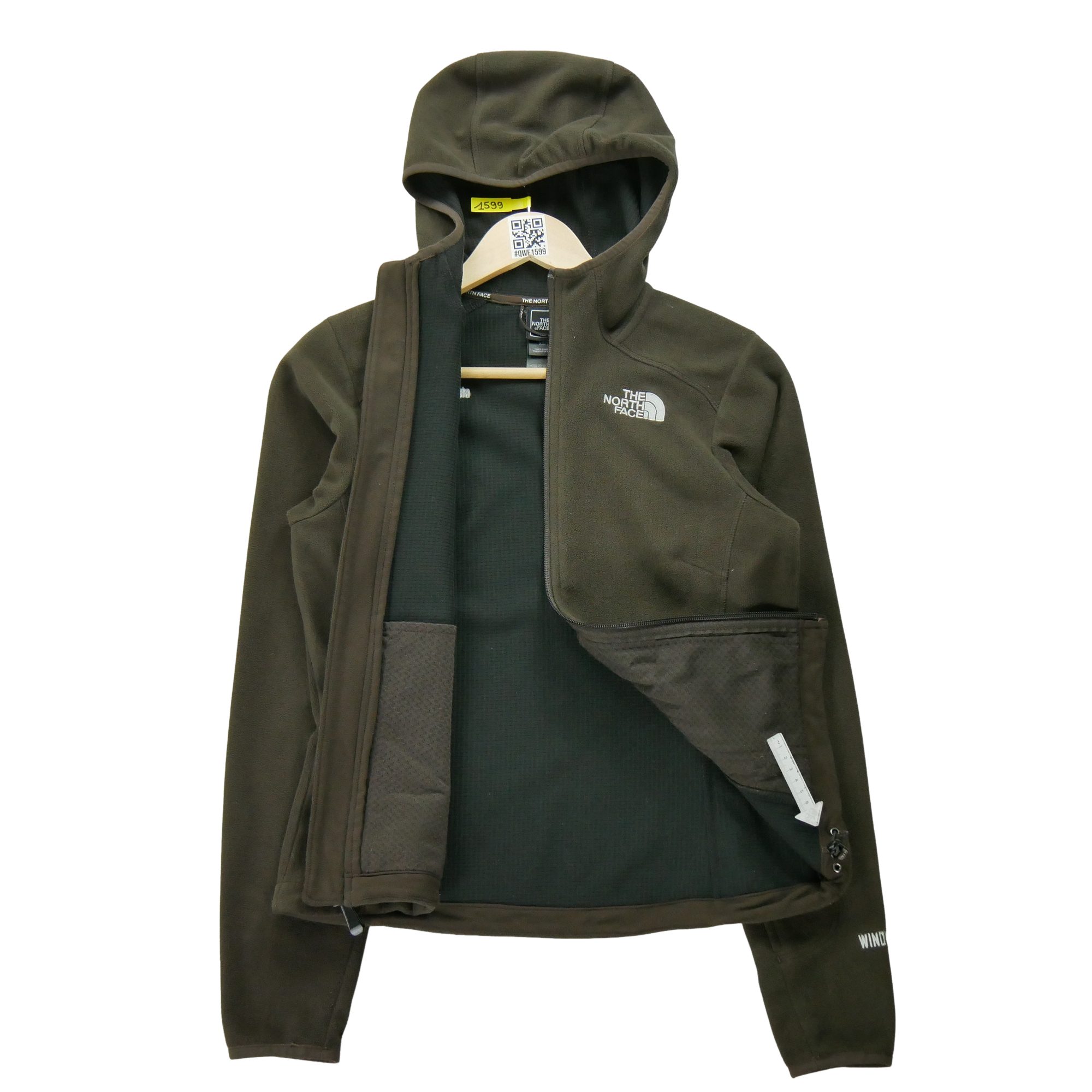 Veste polaire Femme  WindWall Marron 6
