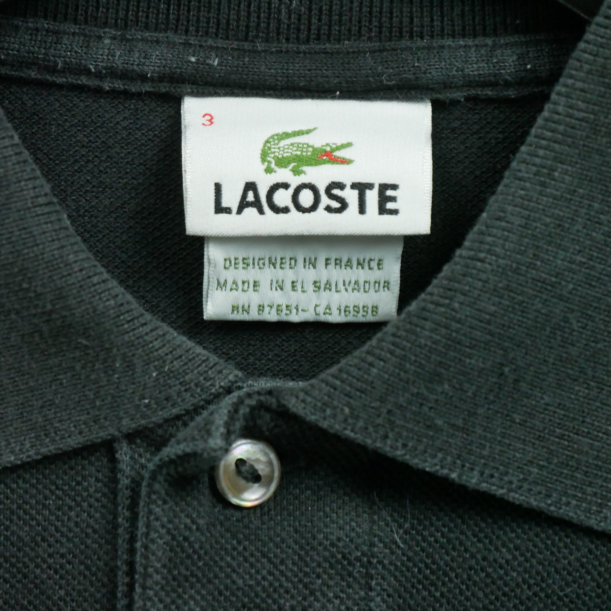 Polo manches courtes Homme  Noir 5