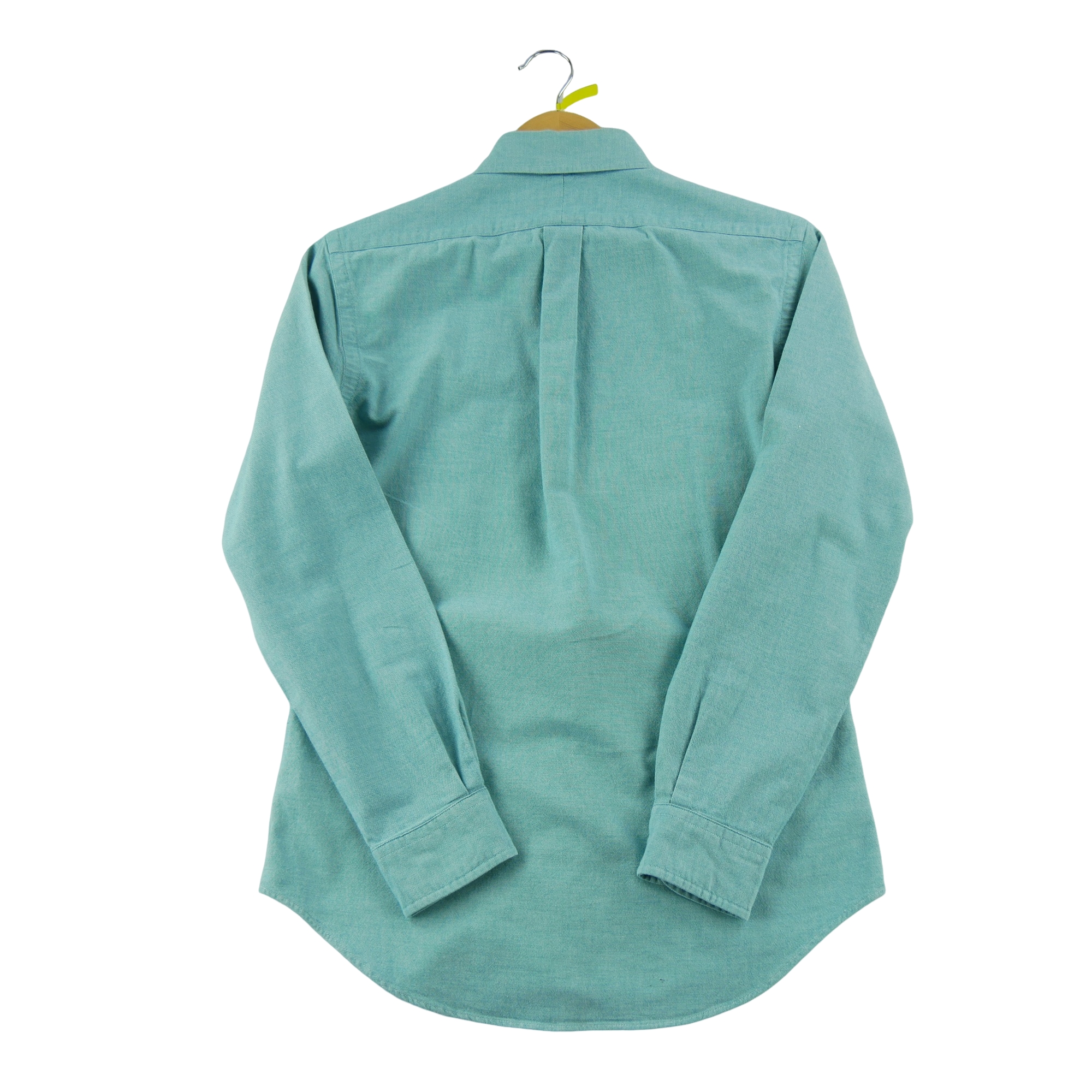 Chemise classiques Homme uni Turquoise 2
