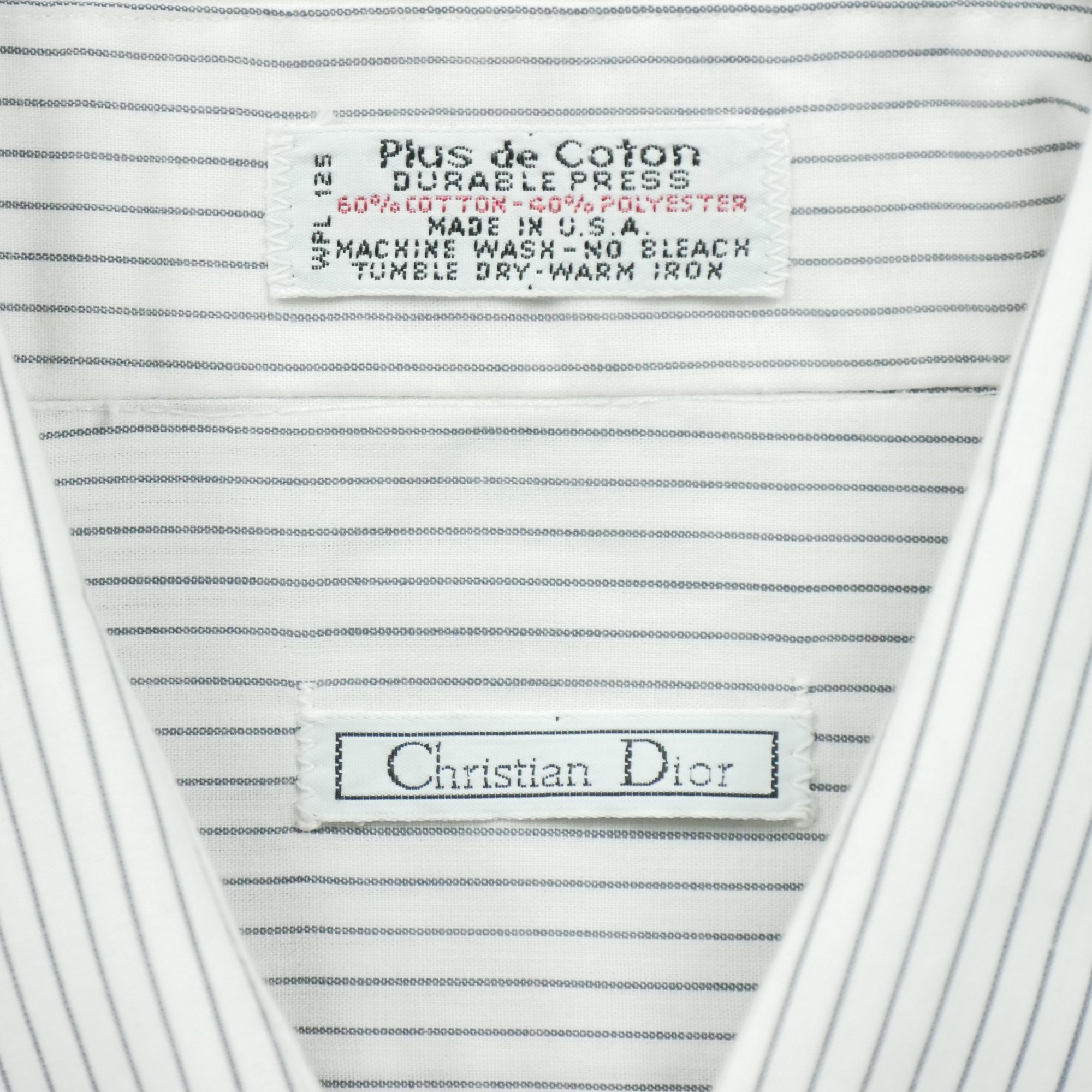 Chemise Christian Dior Homme à rayures 6