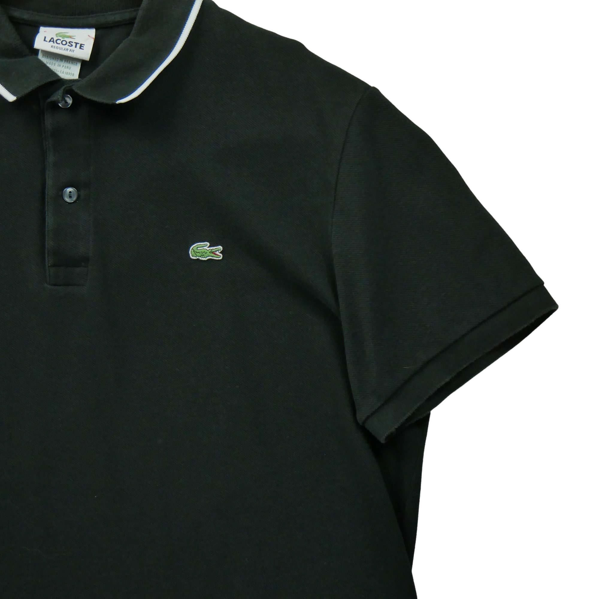 Polo manches courtes Homme  Noir 4
