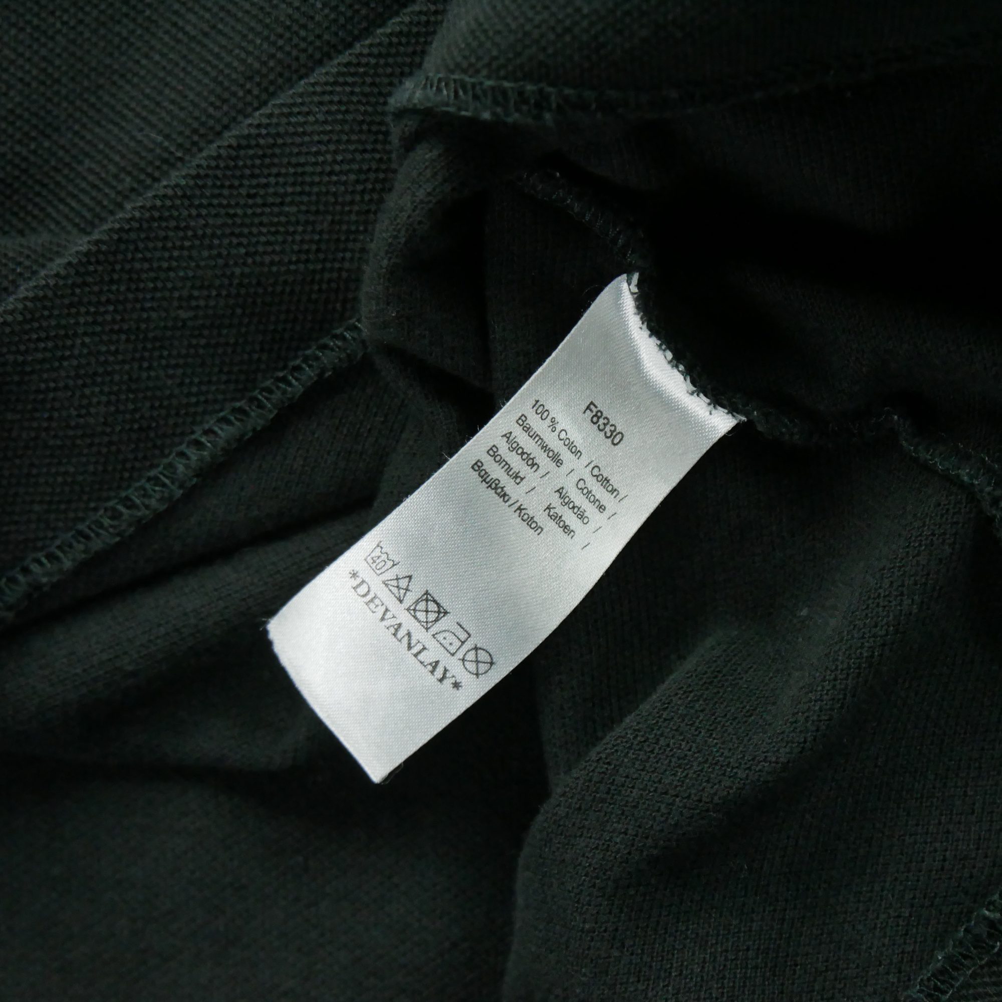 Polo manches courtes Homme  Noir 6