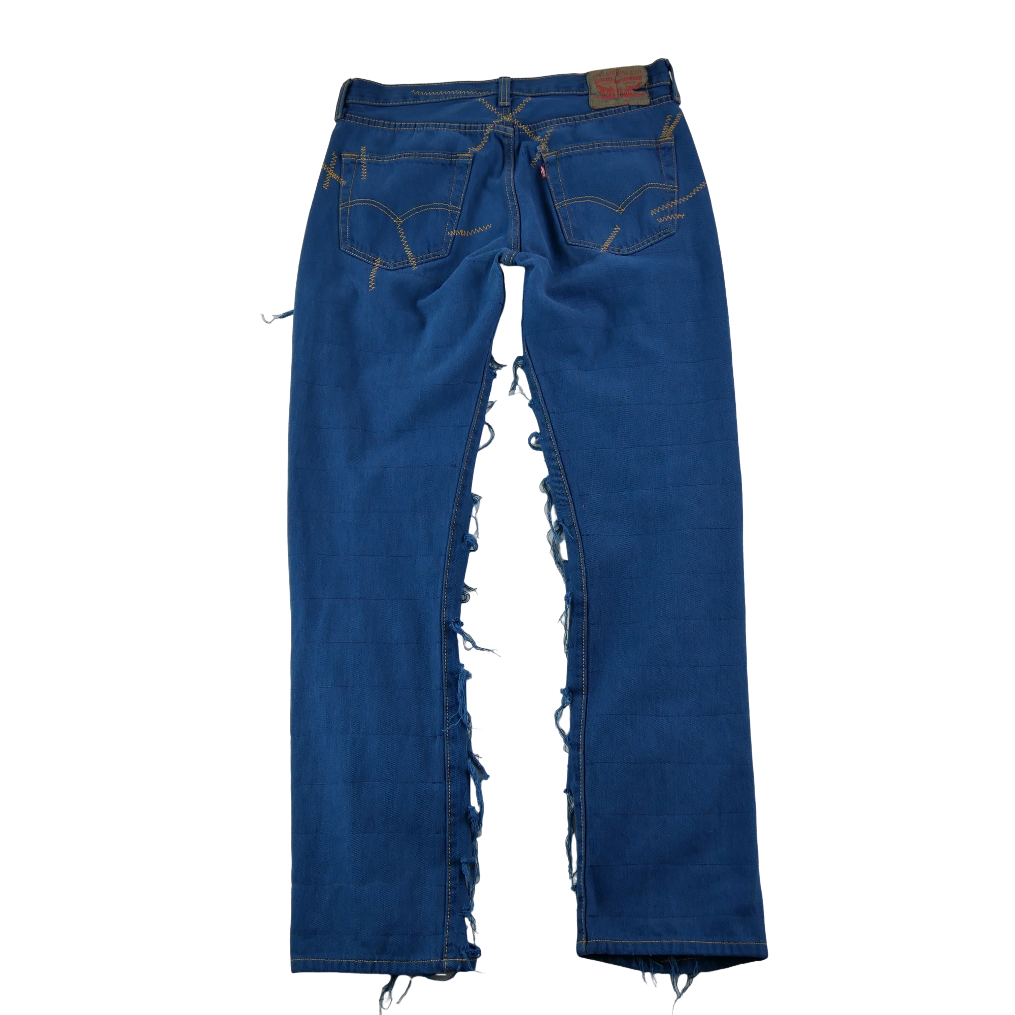 Jean Homme Upcycling Levis Bleu 2