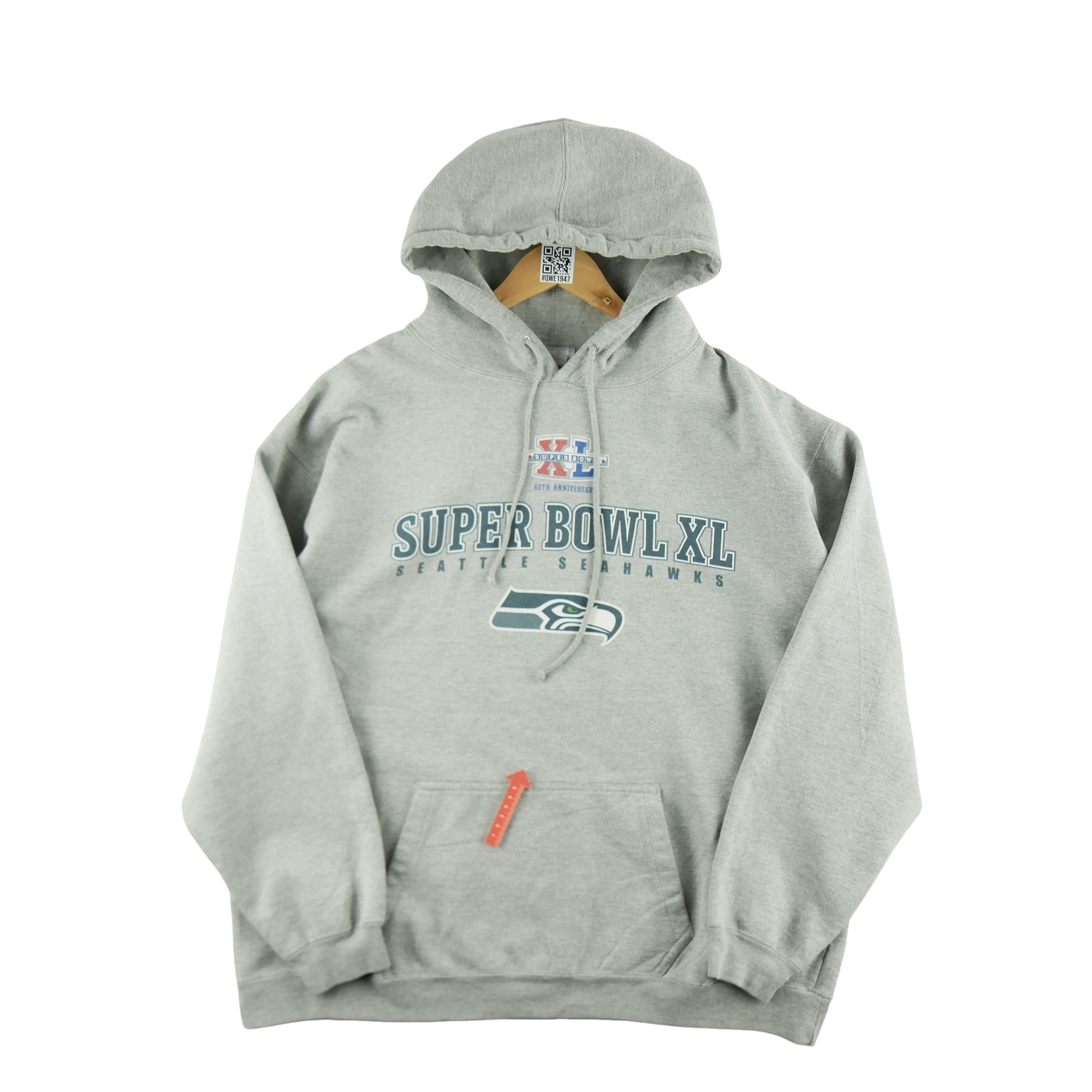 Sweat à capuche Homme NFL Super Bowl XL 5
