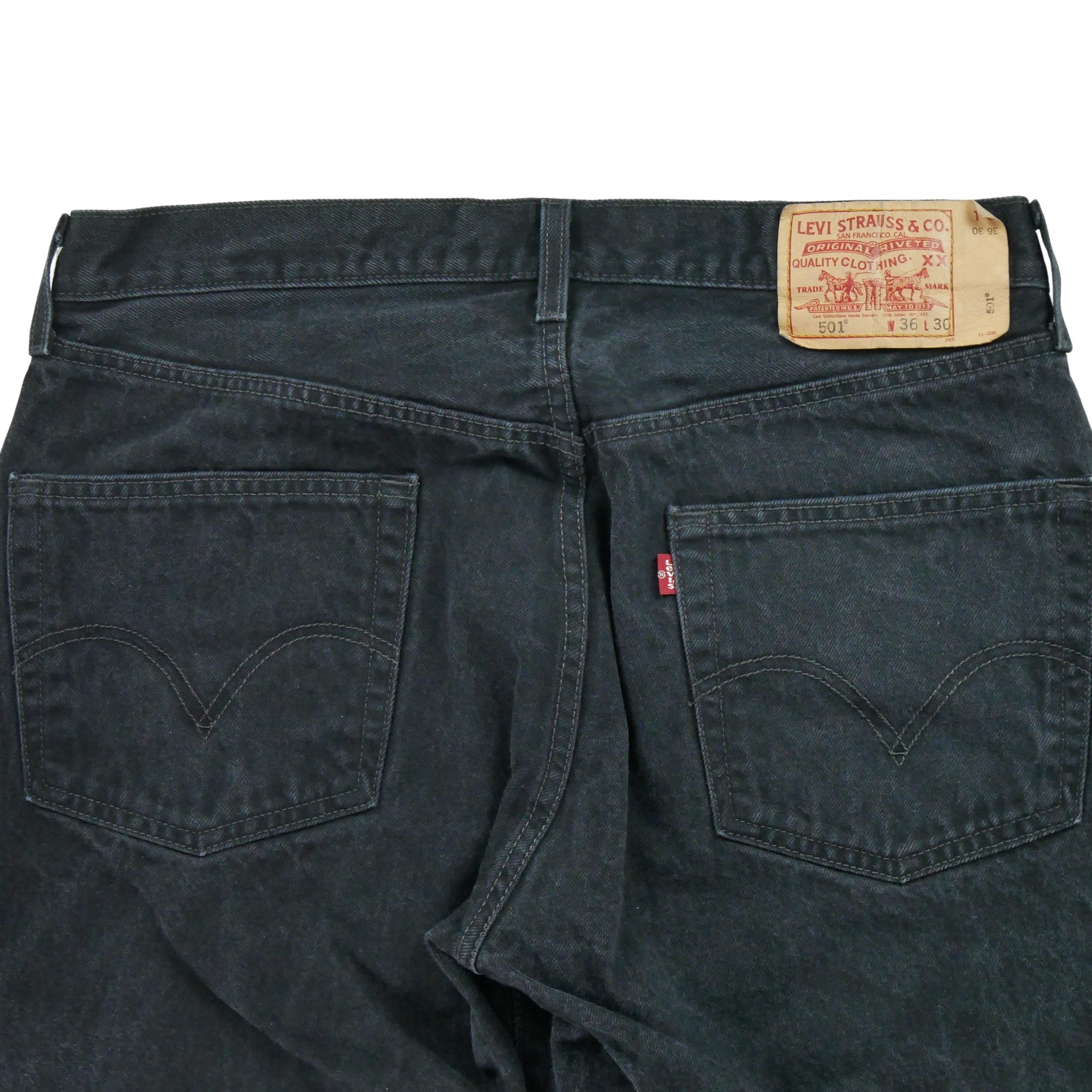 Jean Homme Levis 501 Noir 4
