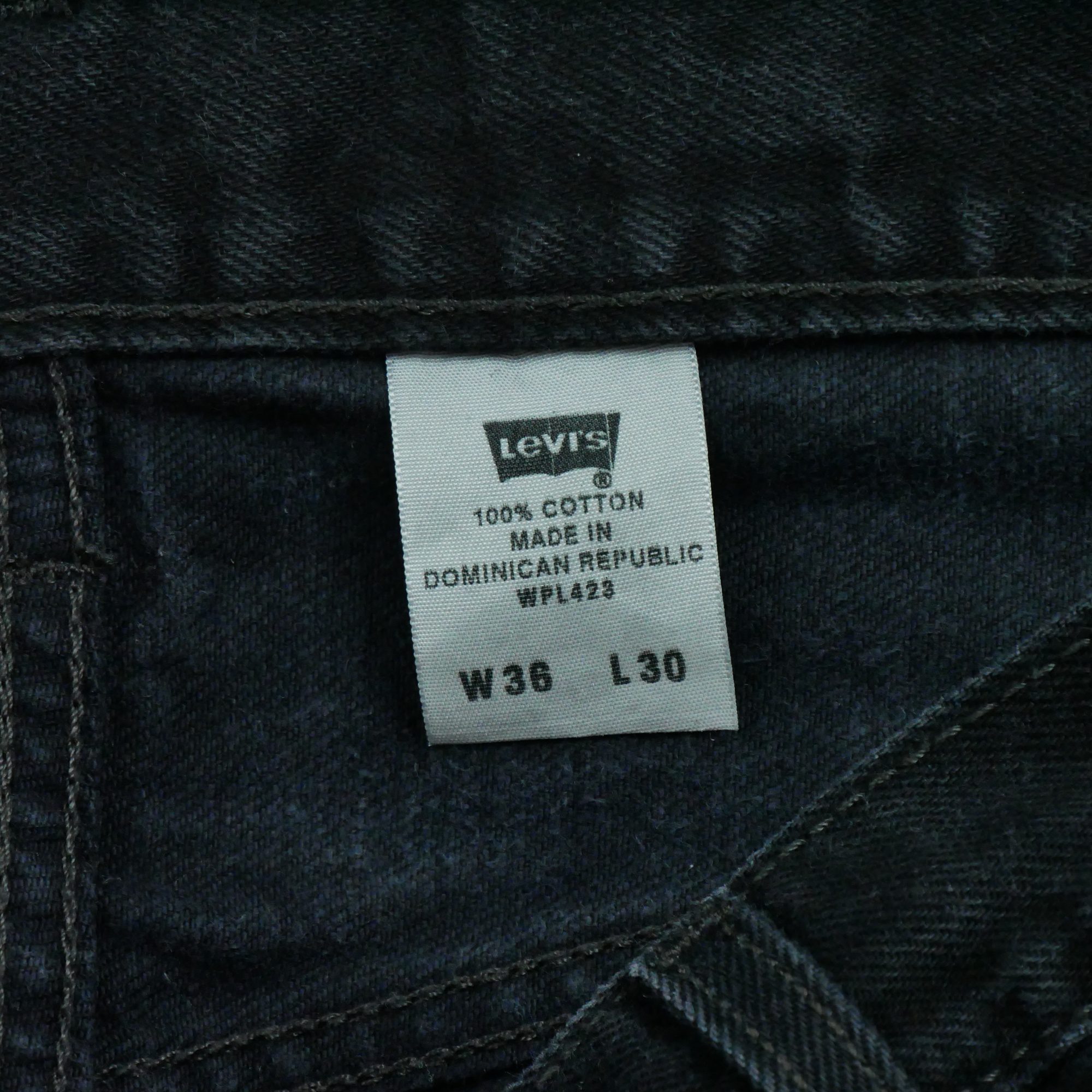 Jean Homme Levis 501 Noir 7