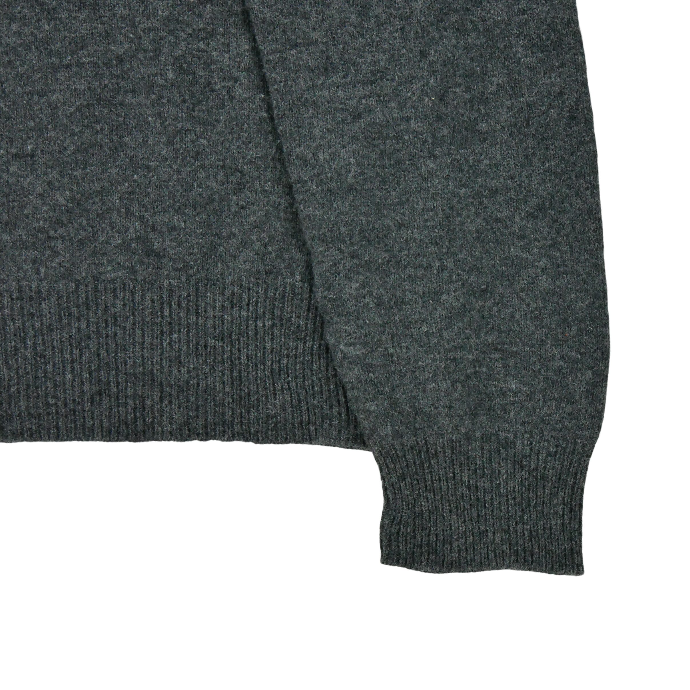 Pull Homme  100% Laine Gris 6