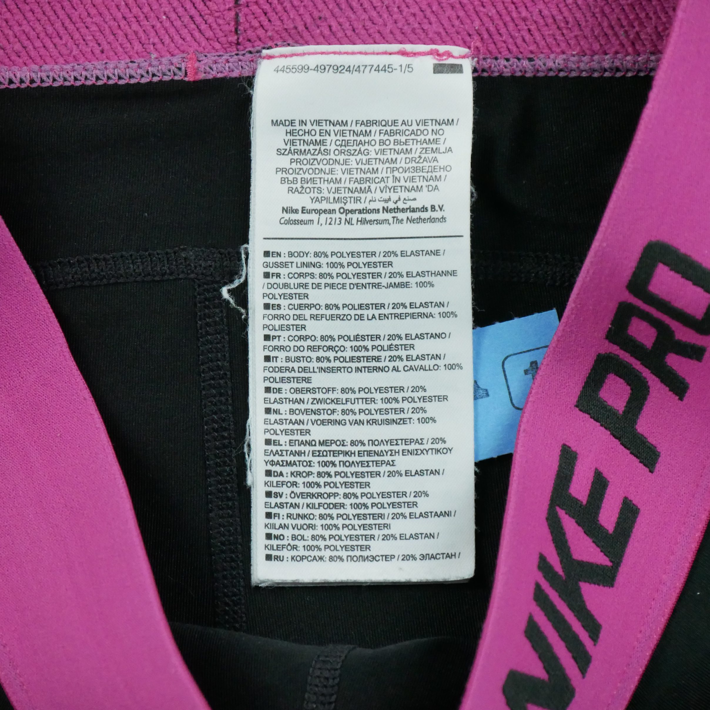Leggings Femme  Nike Pro Fitness Yoga 6