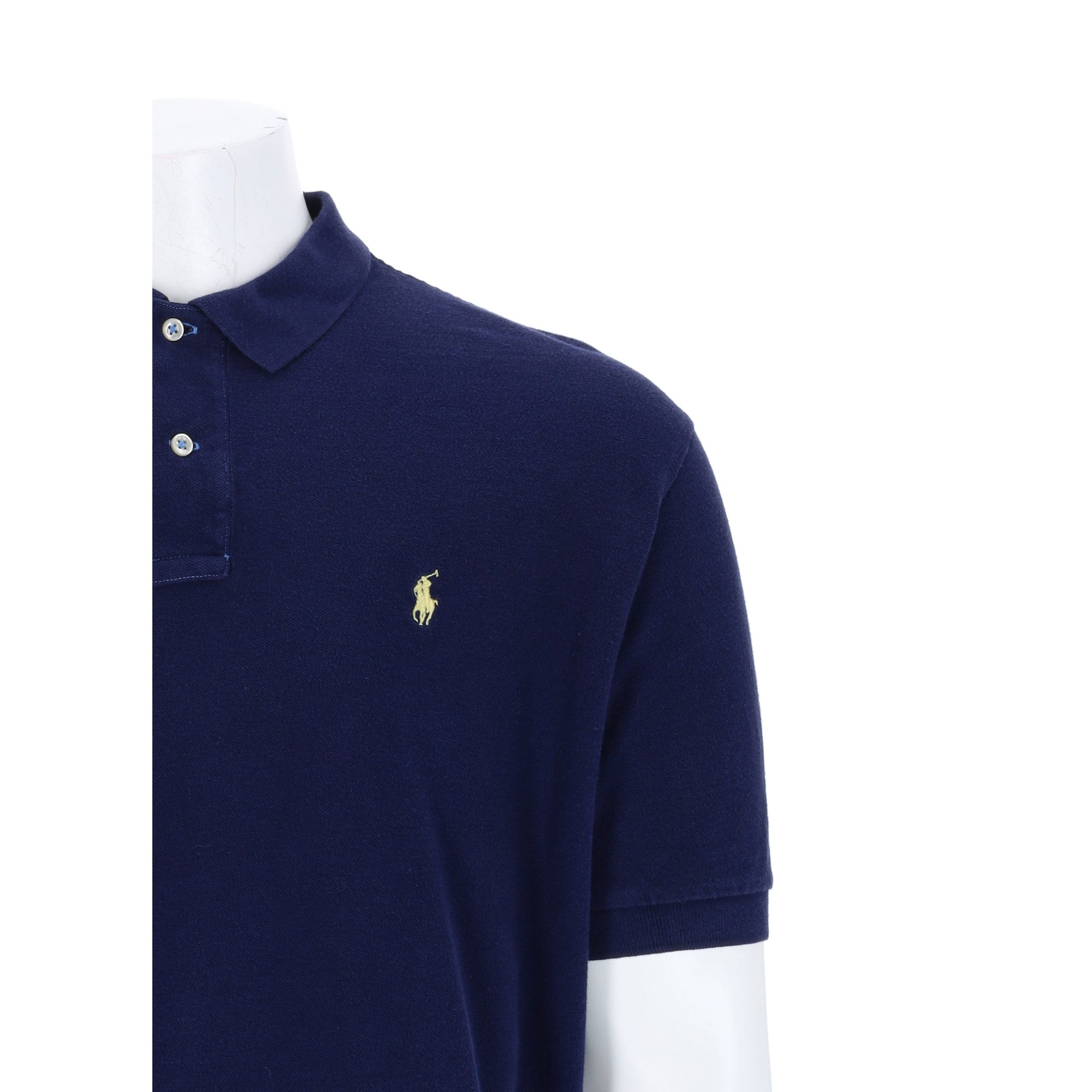 Polo manches courtes Homme  Marine 5
