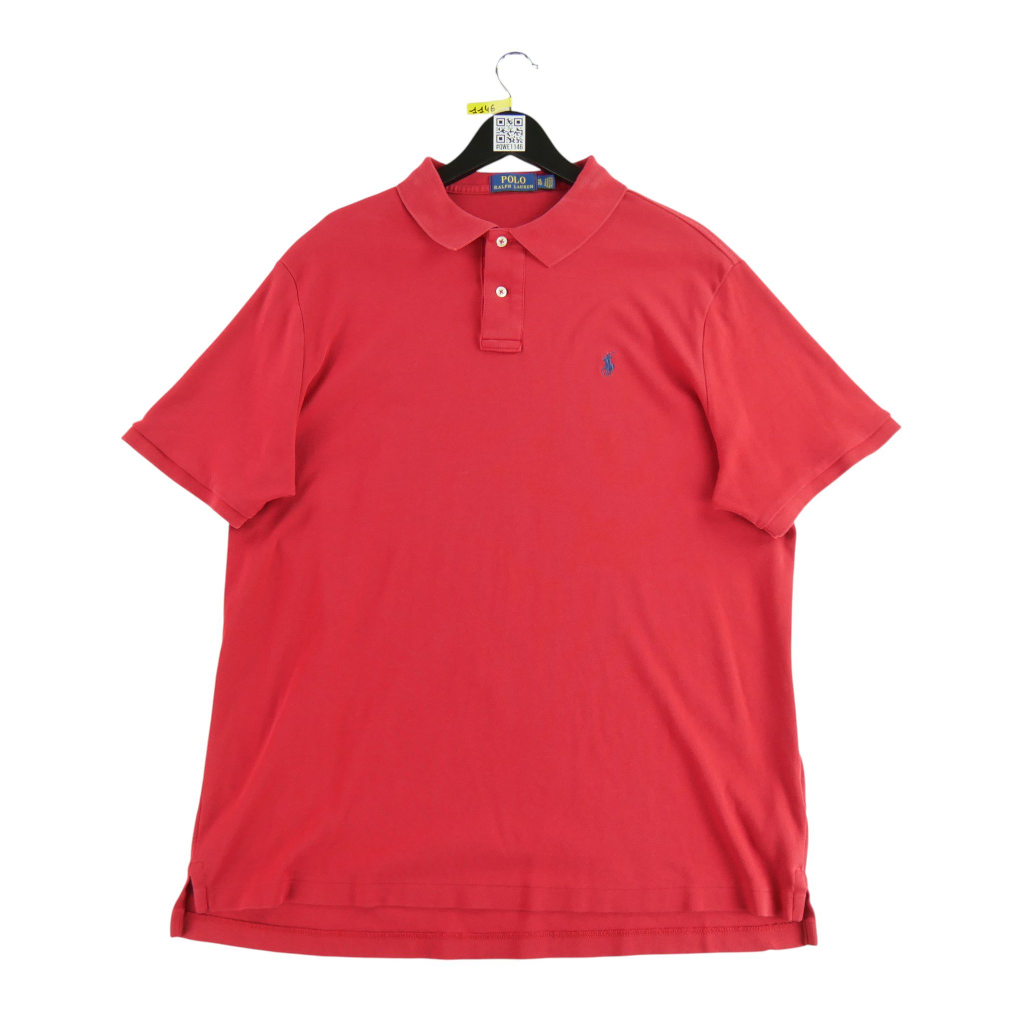 Polo manches courtes Homme  Rouge 2