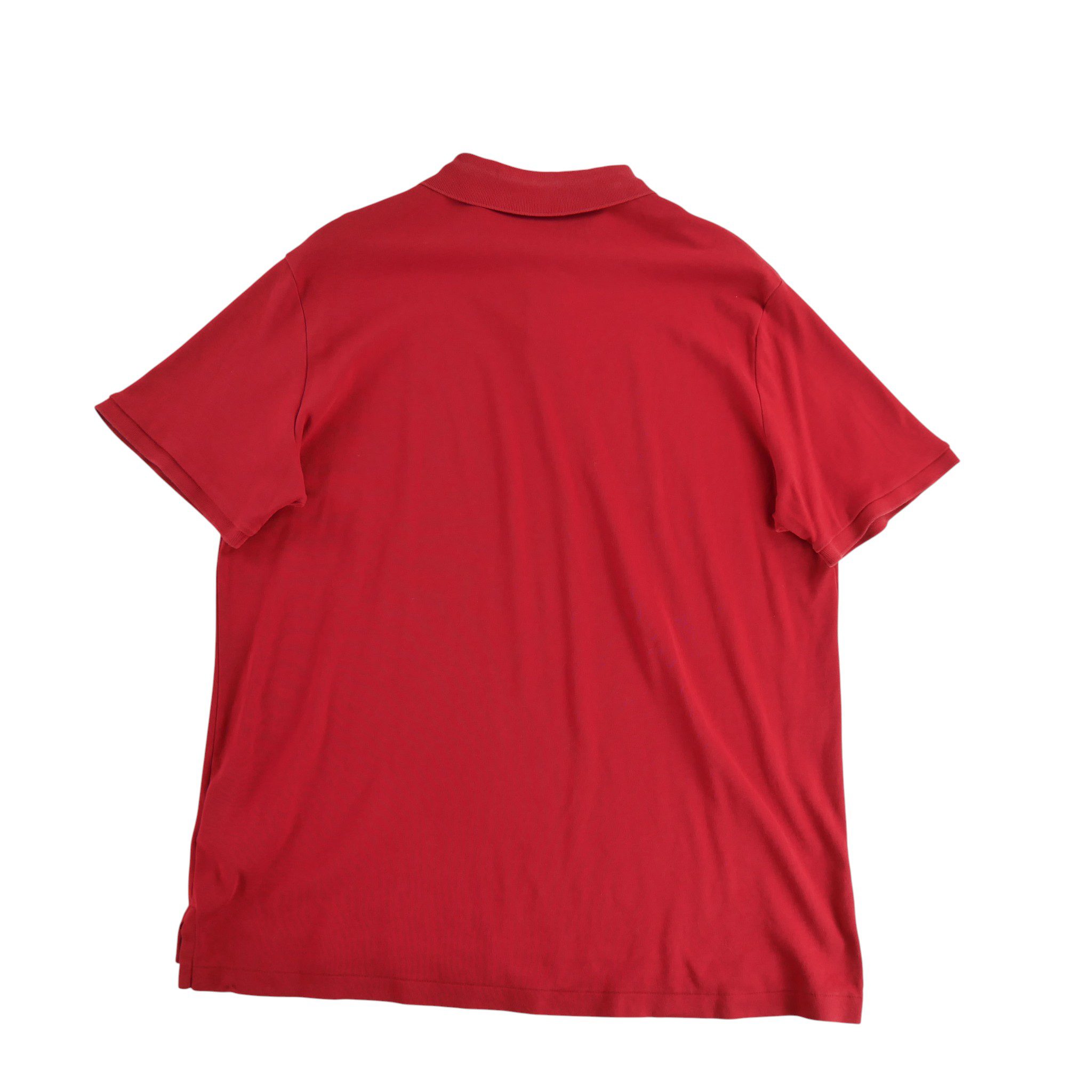 Polo manches courtes Homme  Rouge 3