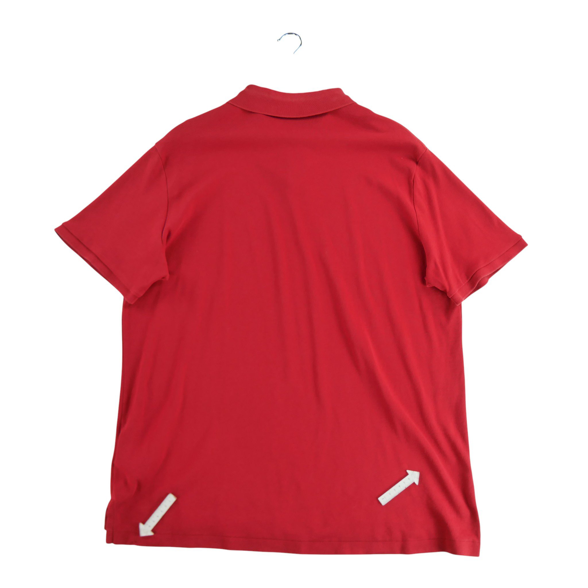 Polo manches courtes Homme  Rouge 5