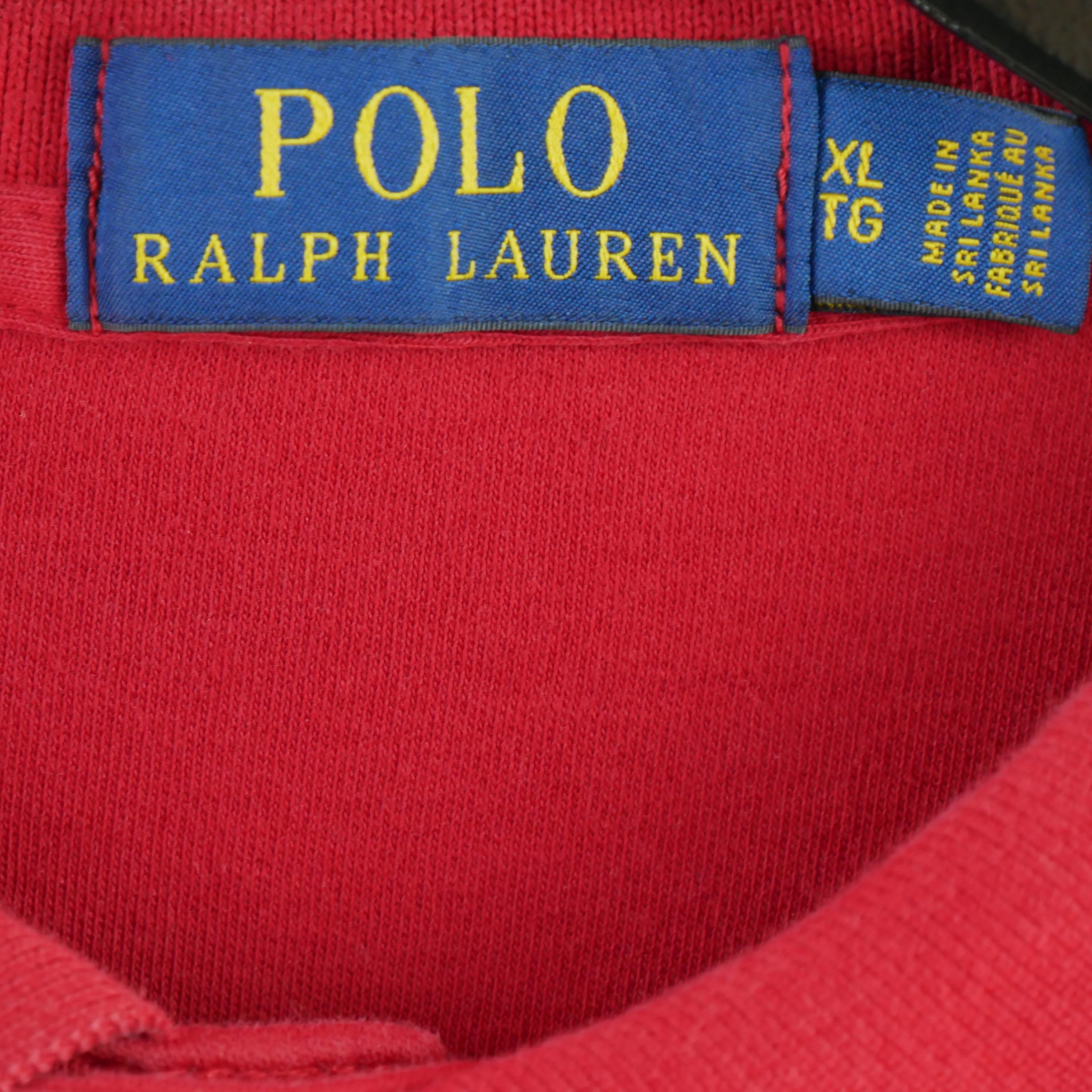 Polo manches courtes Homme  Rouge 8