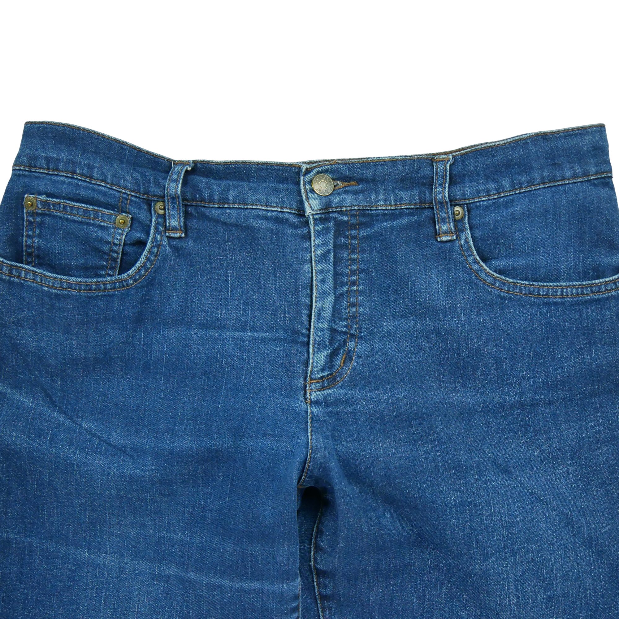Jean Femme Coupe droite Bleu 3