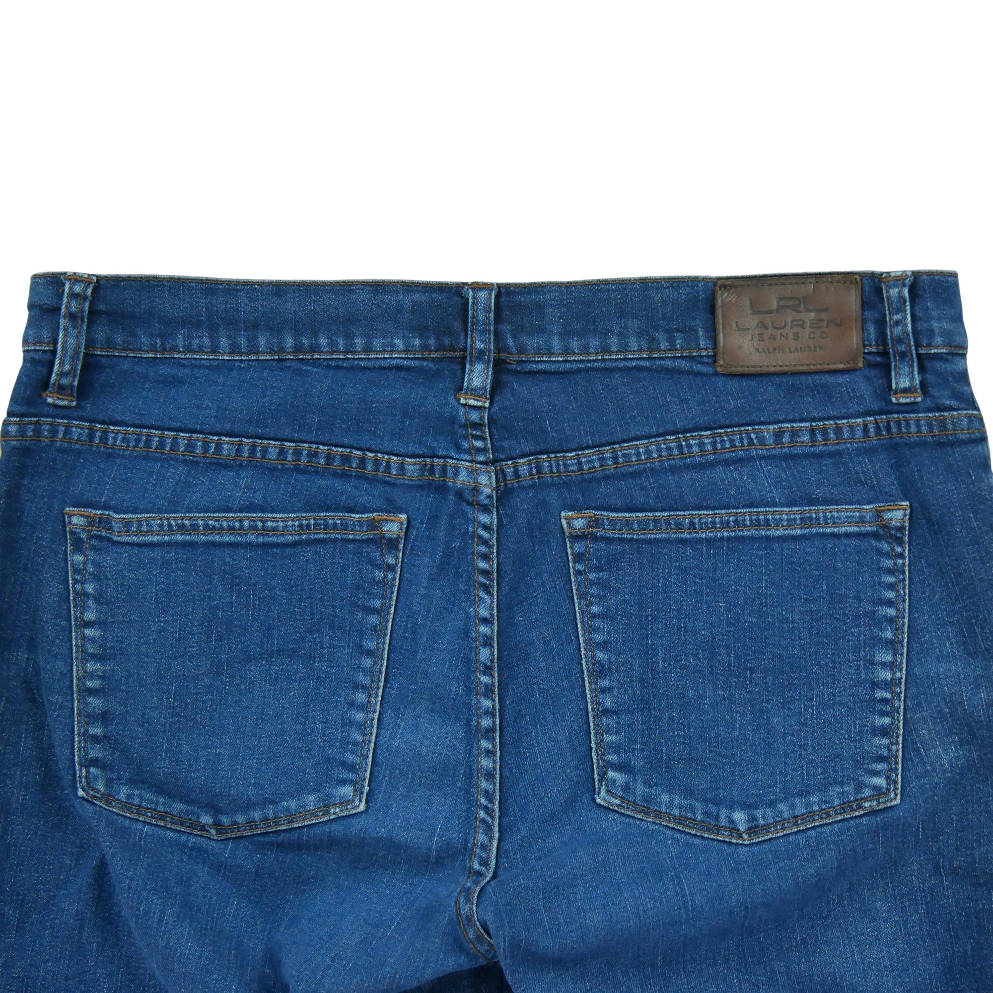 Jean Femme Coupe droite Bleu 4