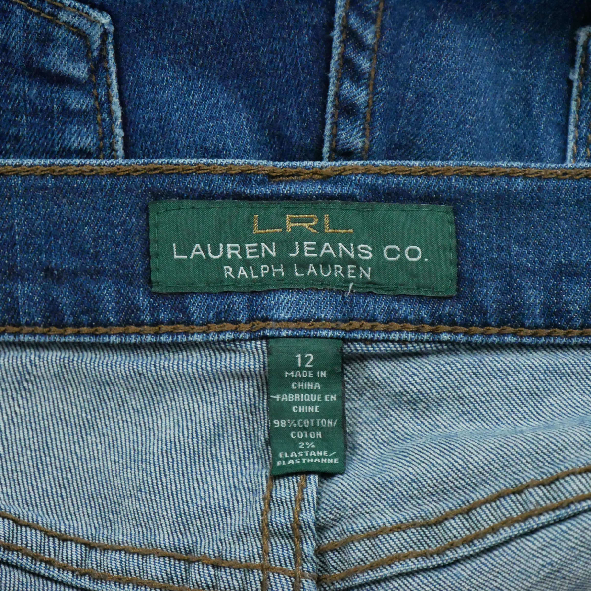 Jean Femme Coupe droite Bleu 7