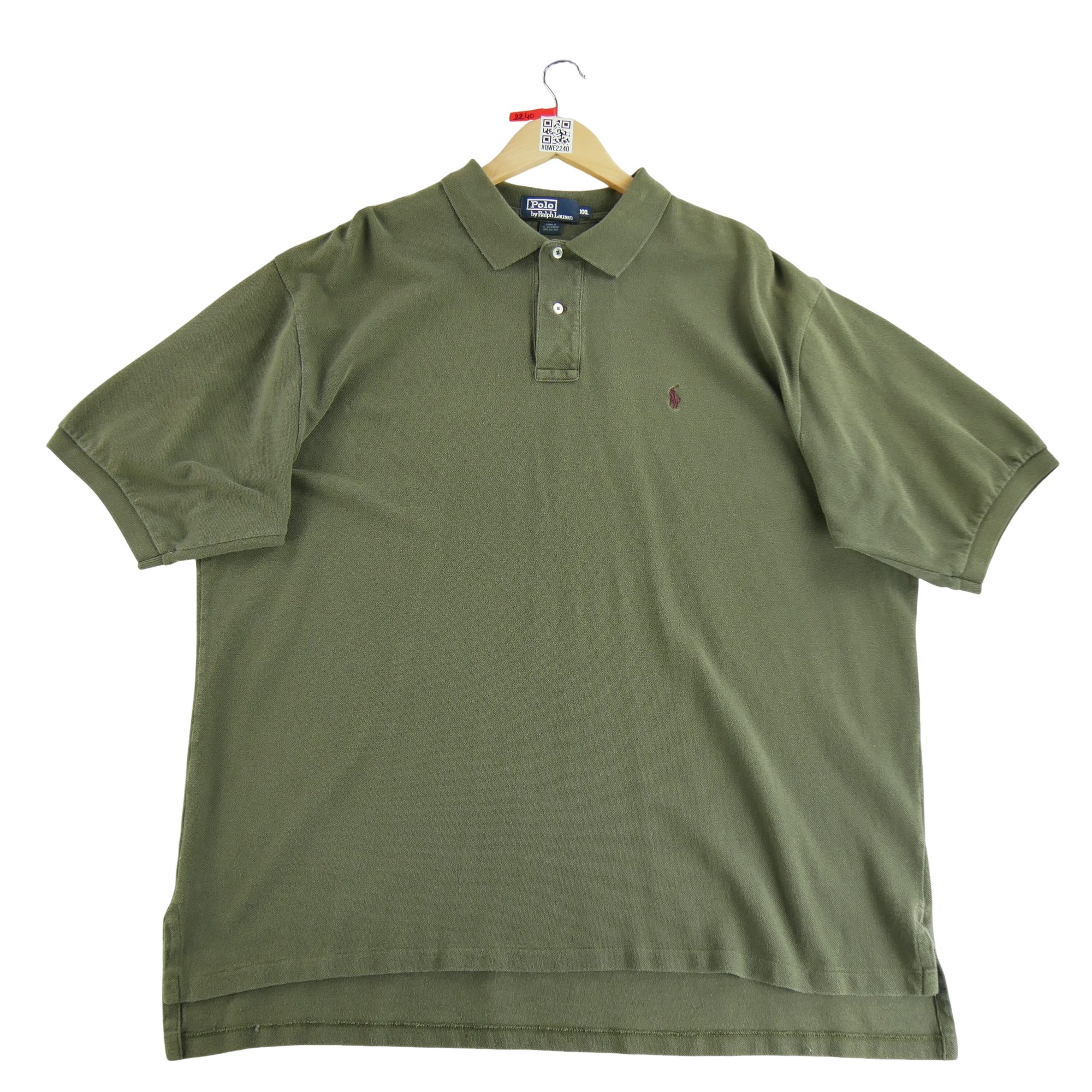 Polo manches courtes Homme  Kaki 2