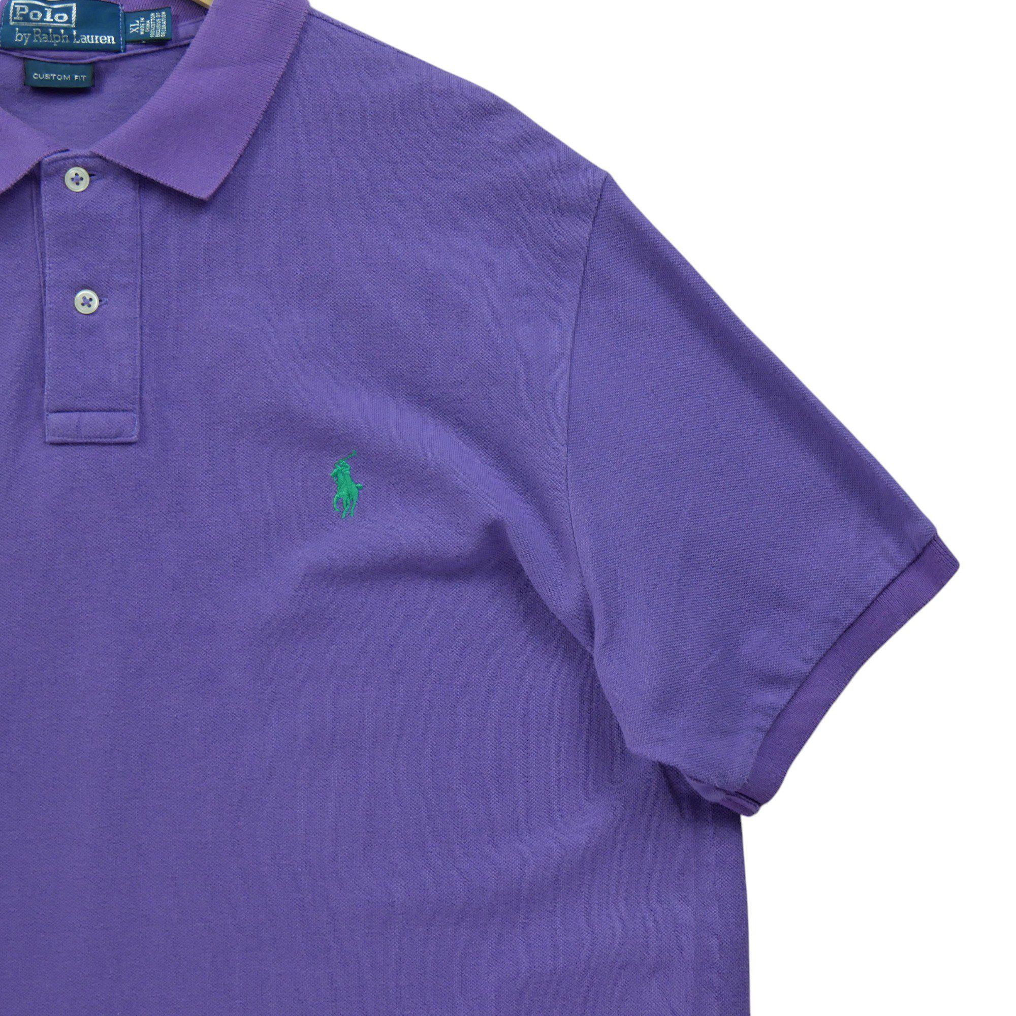 Polo manches courtes Homme  Violet 4